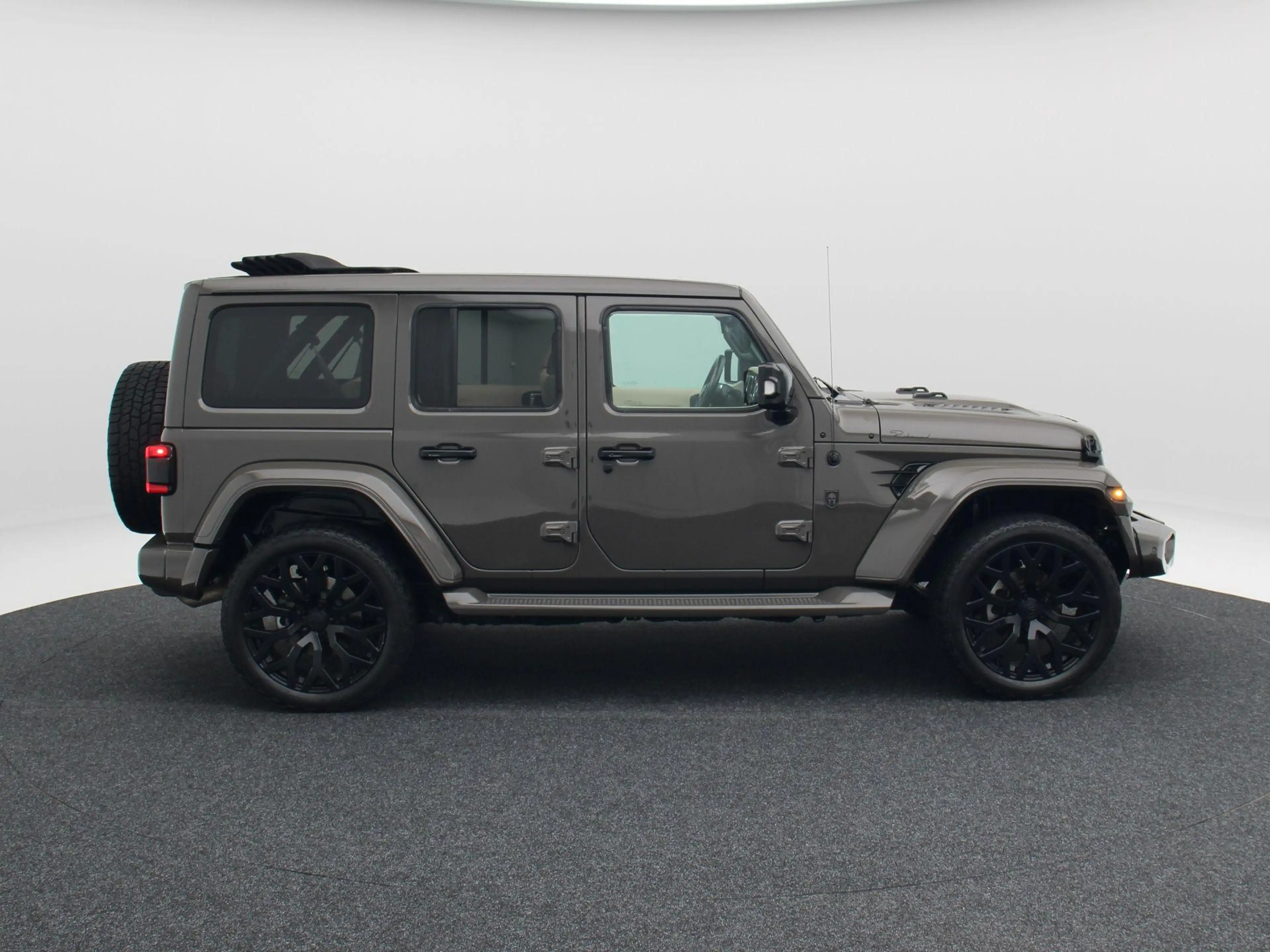 Jeep Wrangler Unlimited 4xe 380 Sahara BRUTE | Wit leder | Elekt — photo 6