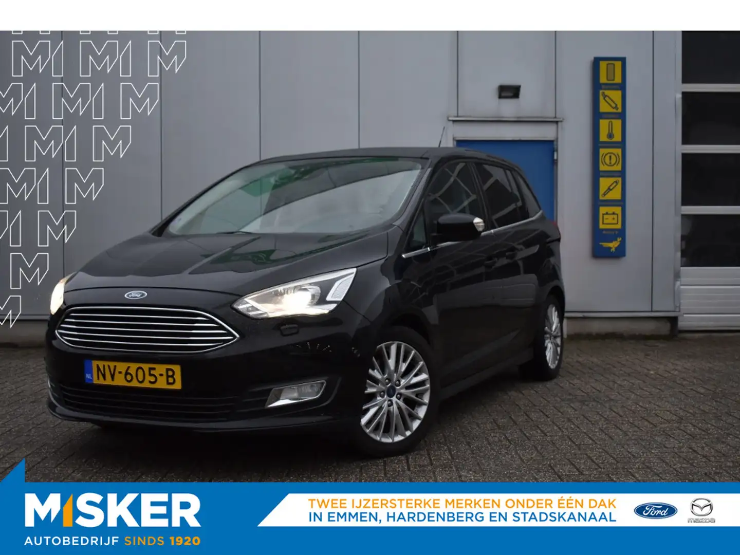 Ford Grand C-Max 1.5 Titanium 7p. aut Full opties Noir - 1