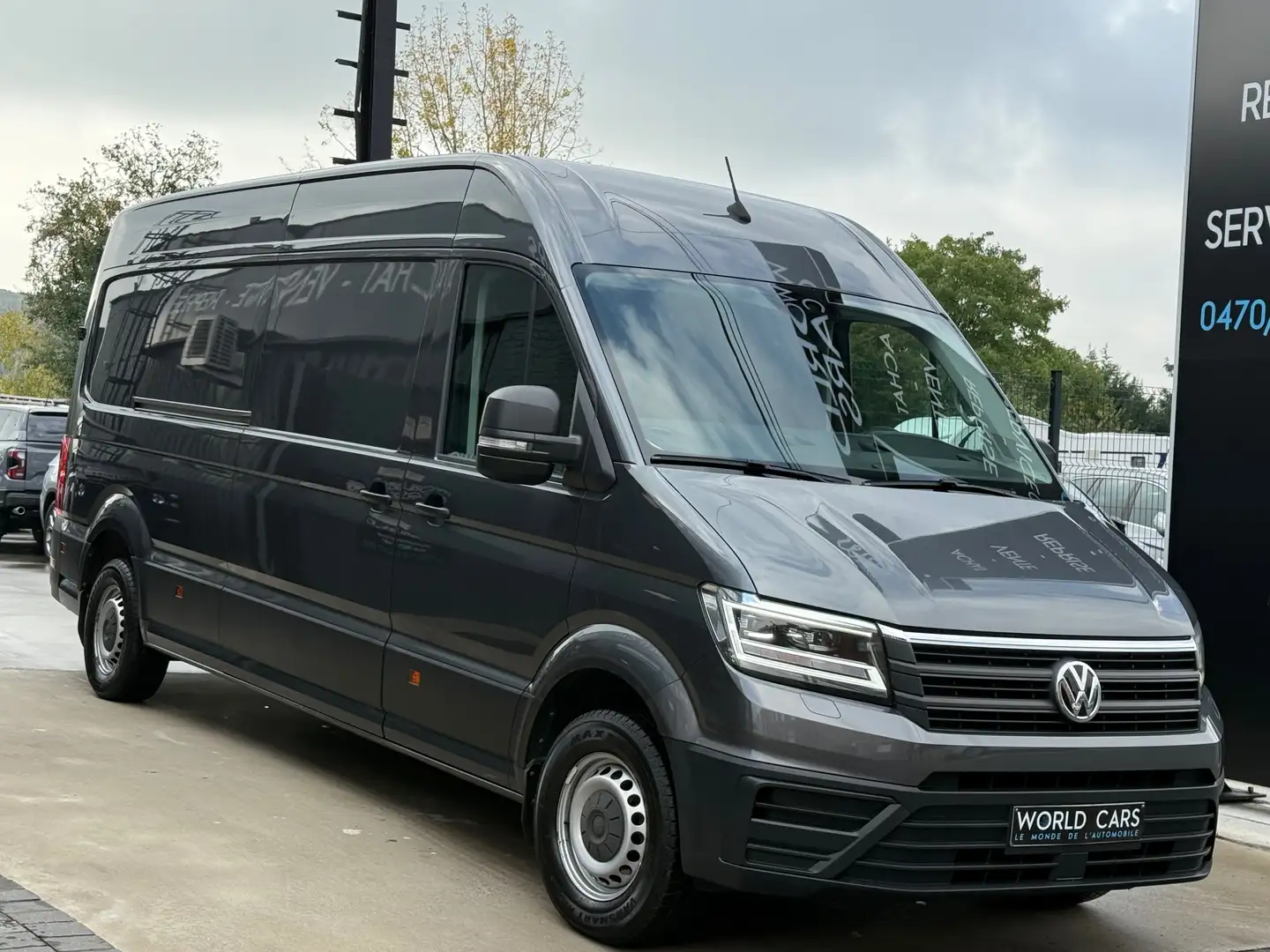 Volkswagen Crafter 2.0 CR TDi L3H2 DSG - TVAC*BTWIN - NAVI - CAMERA Grijs - 2