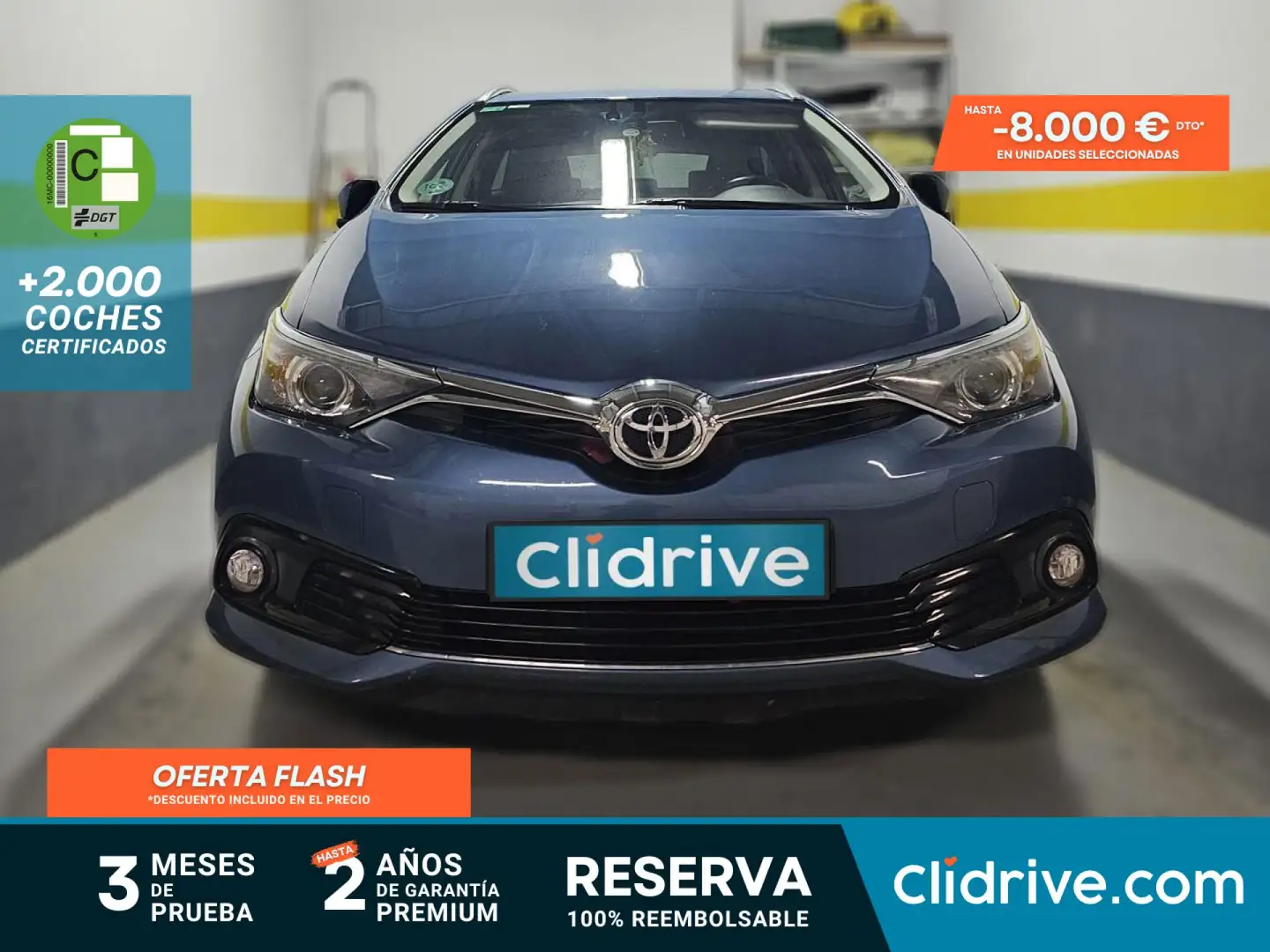 Toyota Auris Touring Sports 115D Active Azul - 1