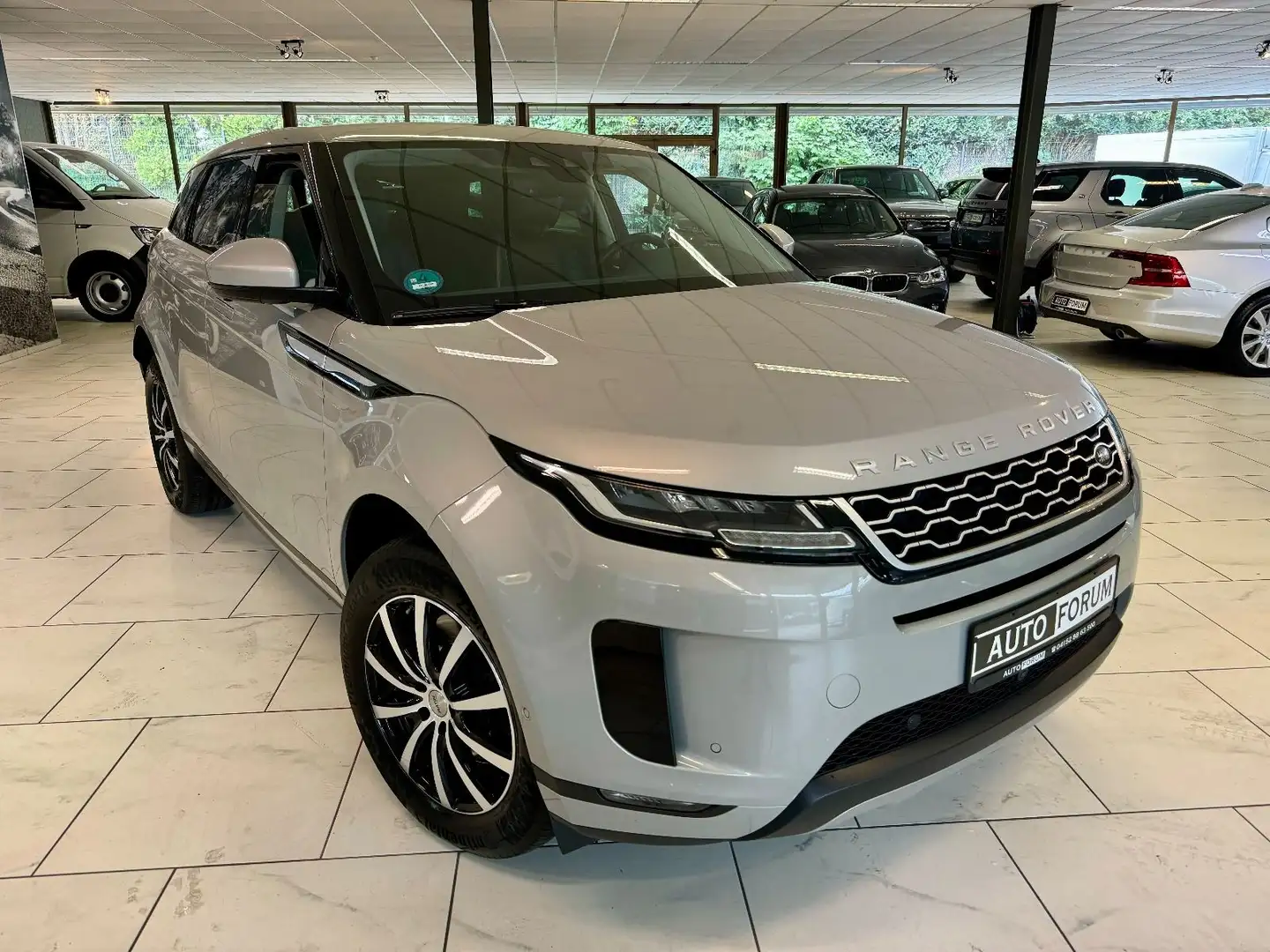 Land Rover Range Rover Evoque D240 AWD AUT NAVI LEDER AHK Silber - 2