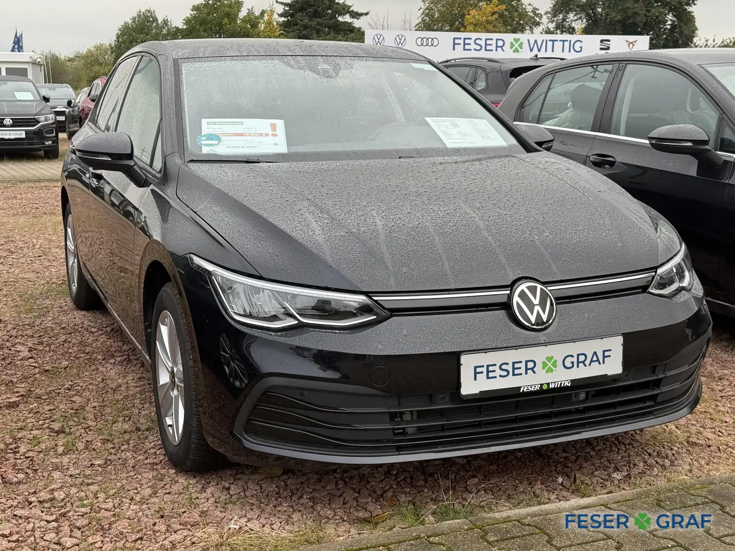 Volkswagen Golf VIII 2.0 TDI Life DSG Kamera/LED/Navi/Sitzh Schwarz - 2