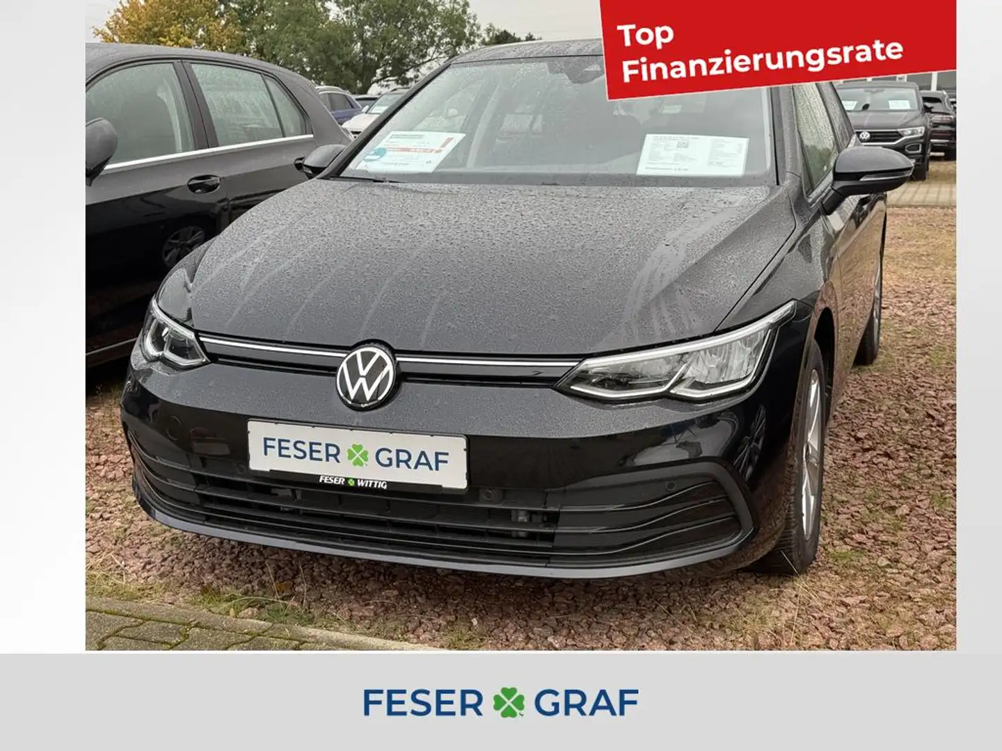 Volkswagen Golf VIII 2.0 TDI Life DSG Kamera/LED/Navi/Sitzh Schwarz - 1