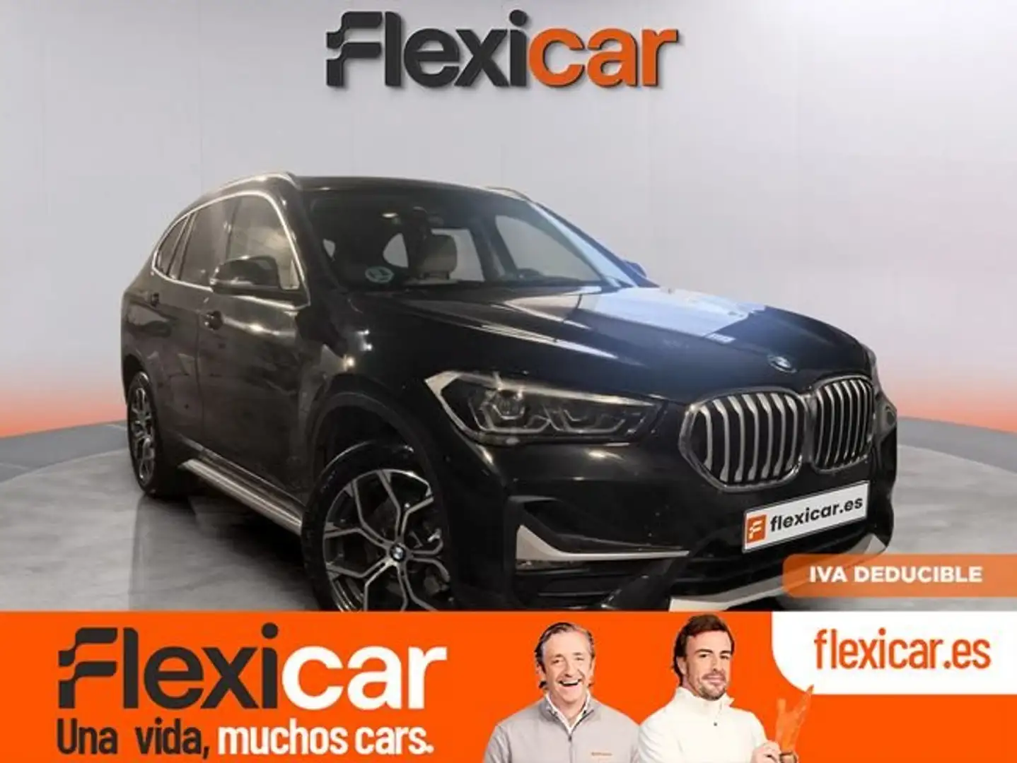 BMW X1 sDrive 18dA Noir - 1