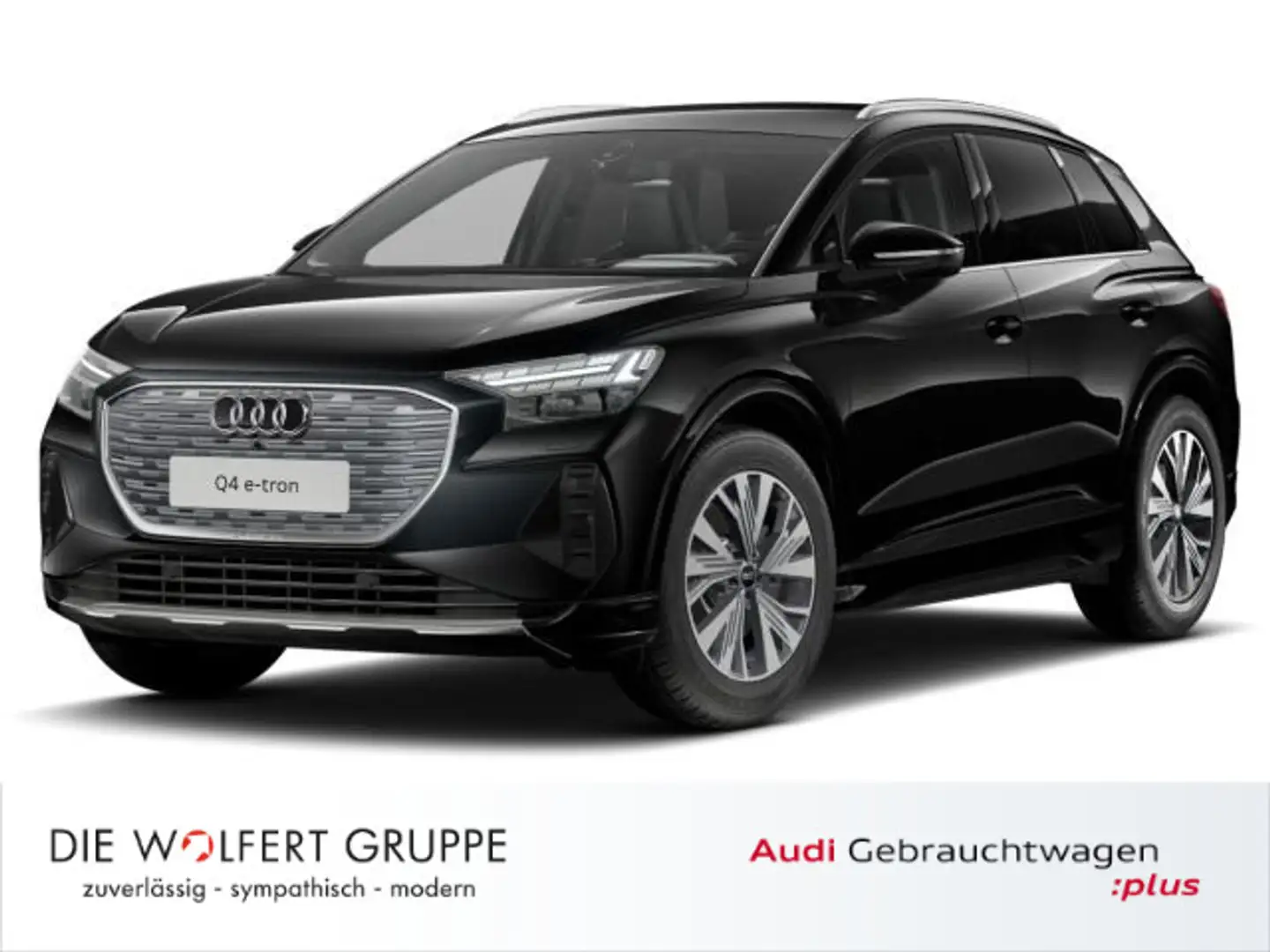 Audi Q4 e-tron 40 *WÄRMEPUMPE*ACC*RFK*SONOS* Noir - 1