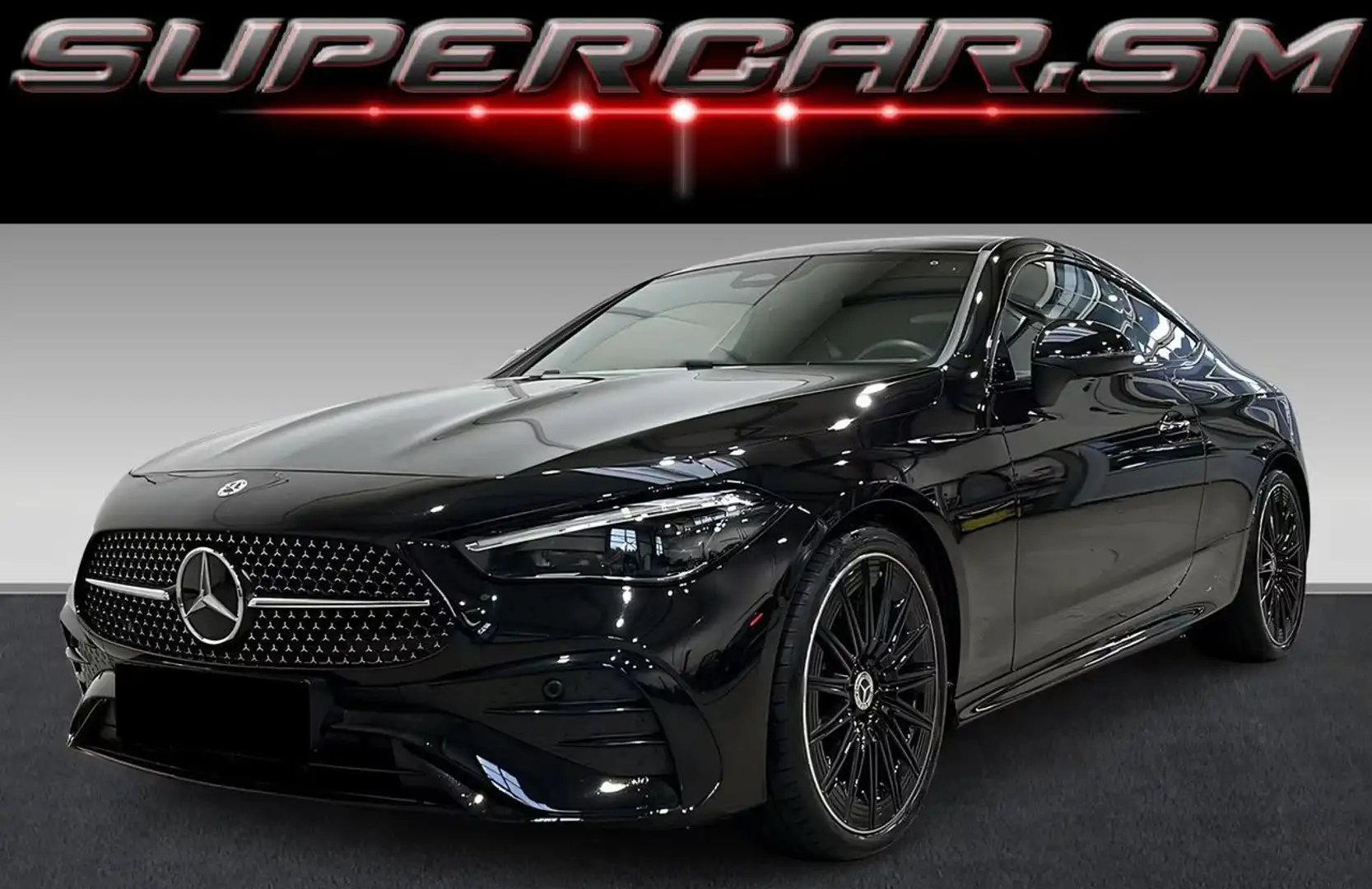 Mercedes-Benz CLE 220 d Coupé AMG Line PREMIUM NIGHT 19 TETTO Nero - 1