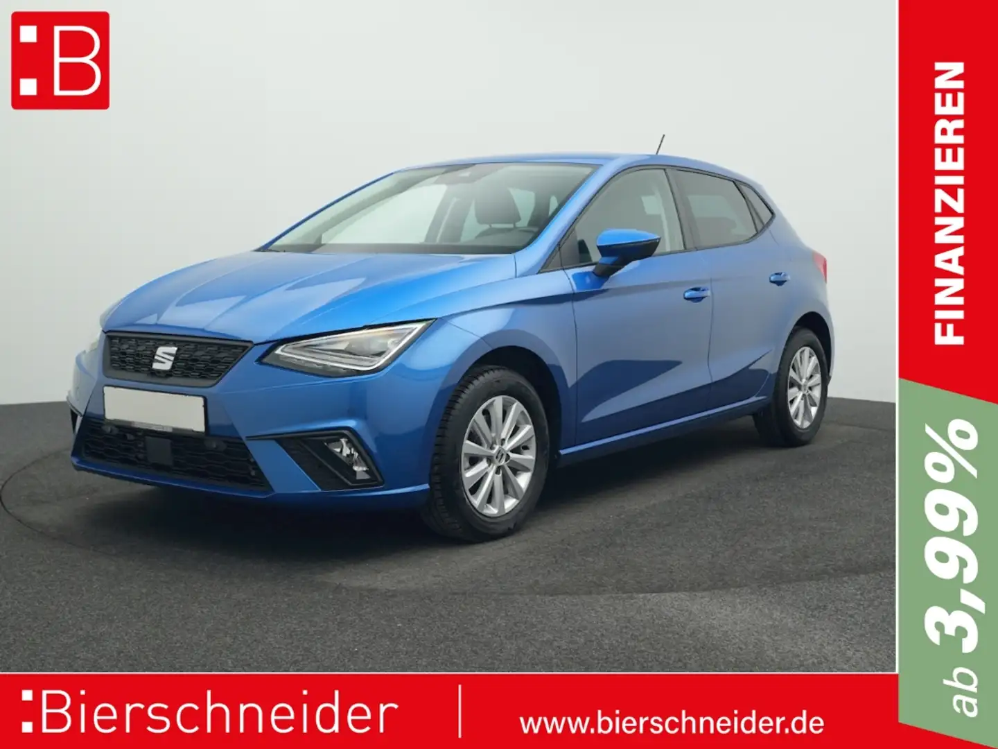 SEAT Ibiza 1.0 TSI Style NAVI LED KAMERA Blau - 1