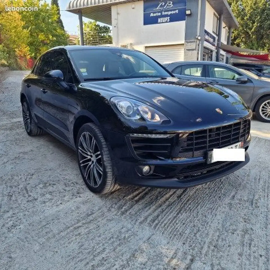 Porsche Macan 3.0 V6 258ch S Diesel PDK Nero - 1