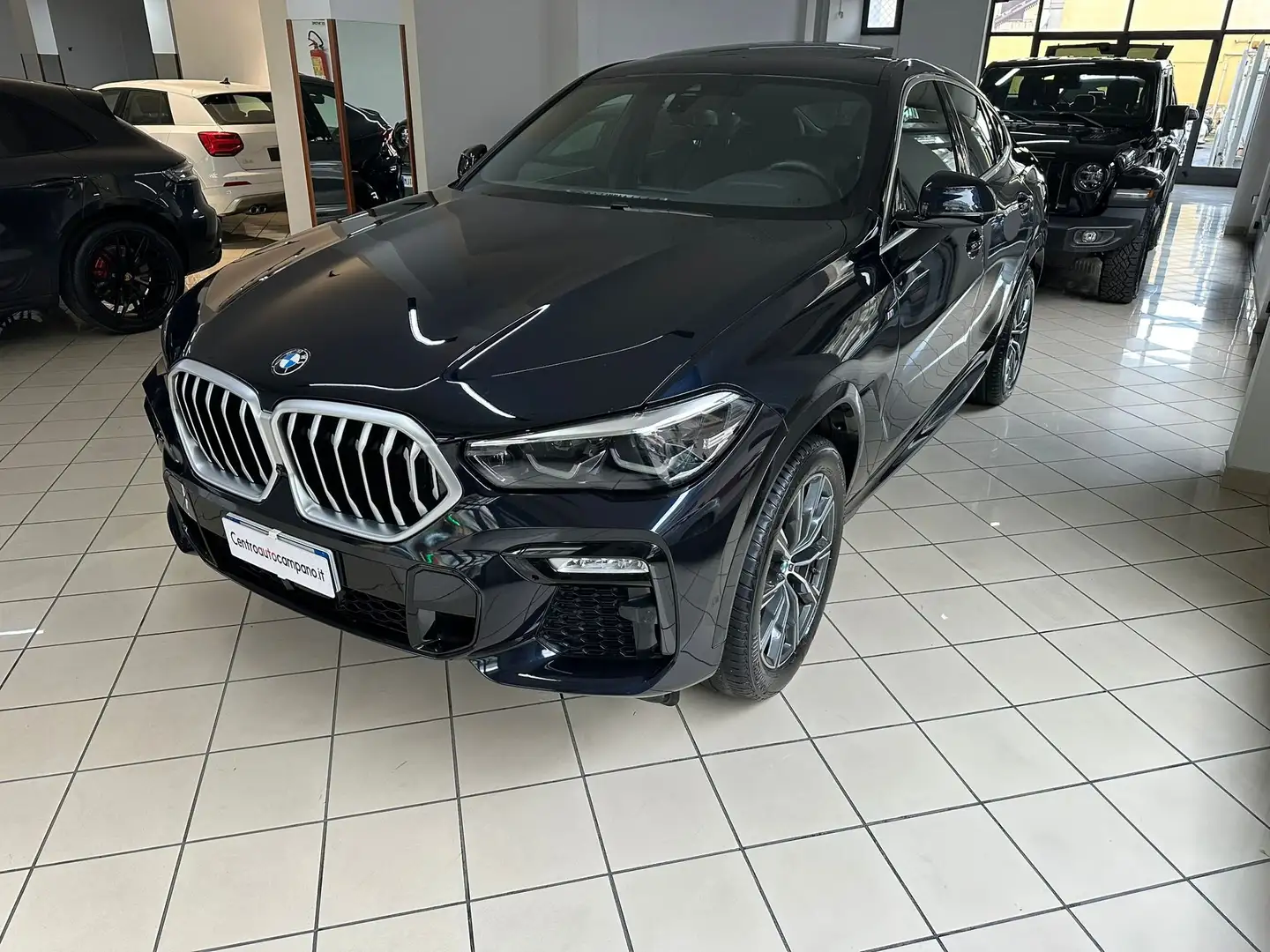 BMW X6 xdrive30d mhev 48V Msport TETTO Kék - 2