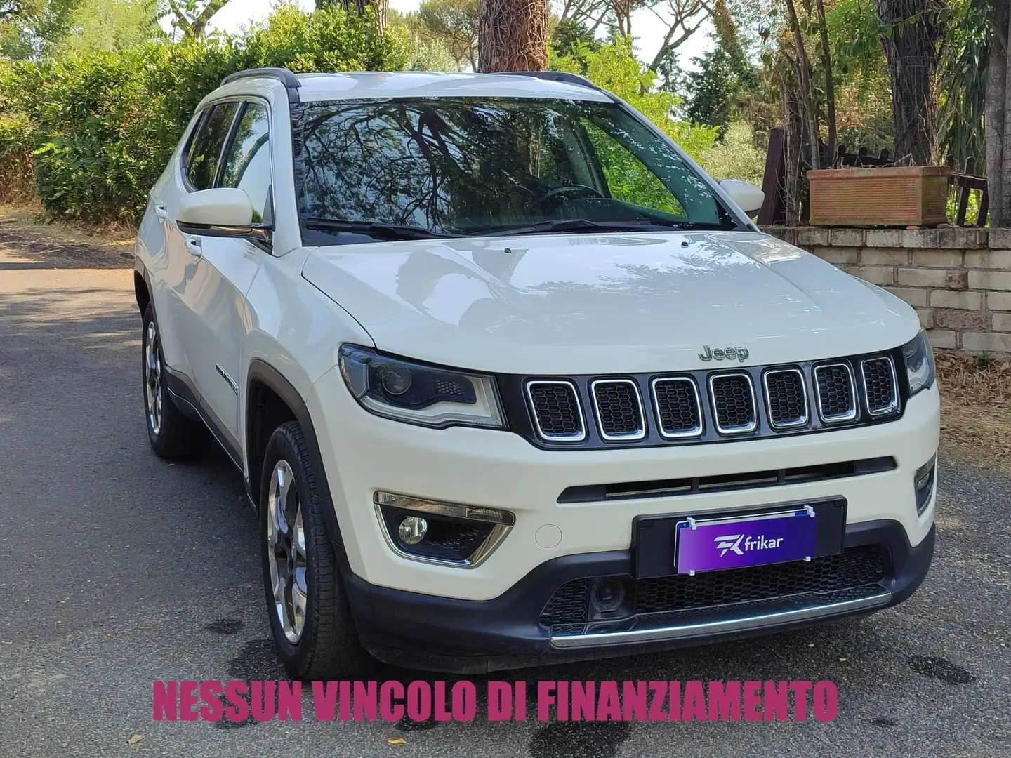 Jeep Compass Compass 2.0 mjt LIMITED  4wd 140cv "prezzo Vero" Blanc - 1