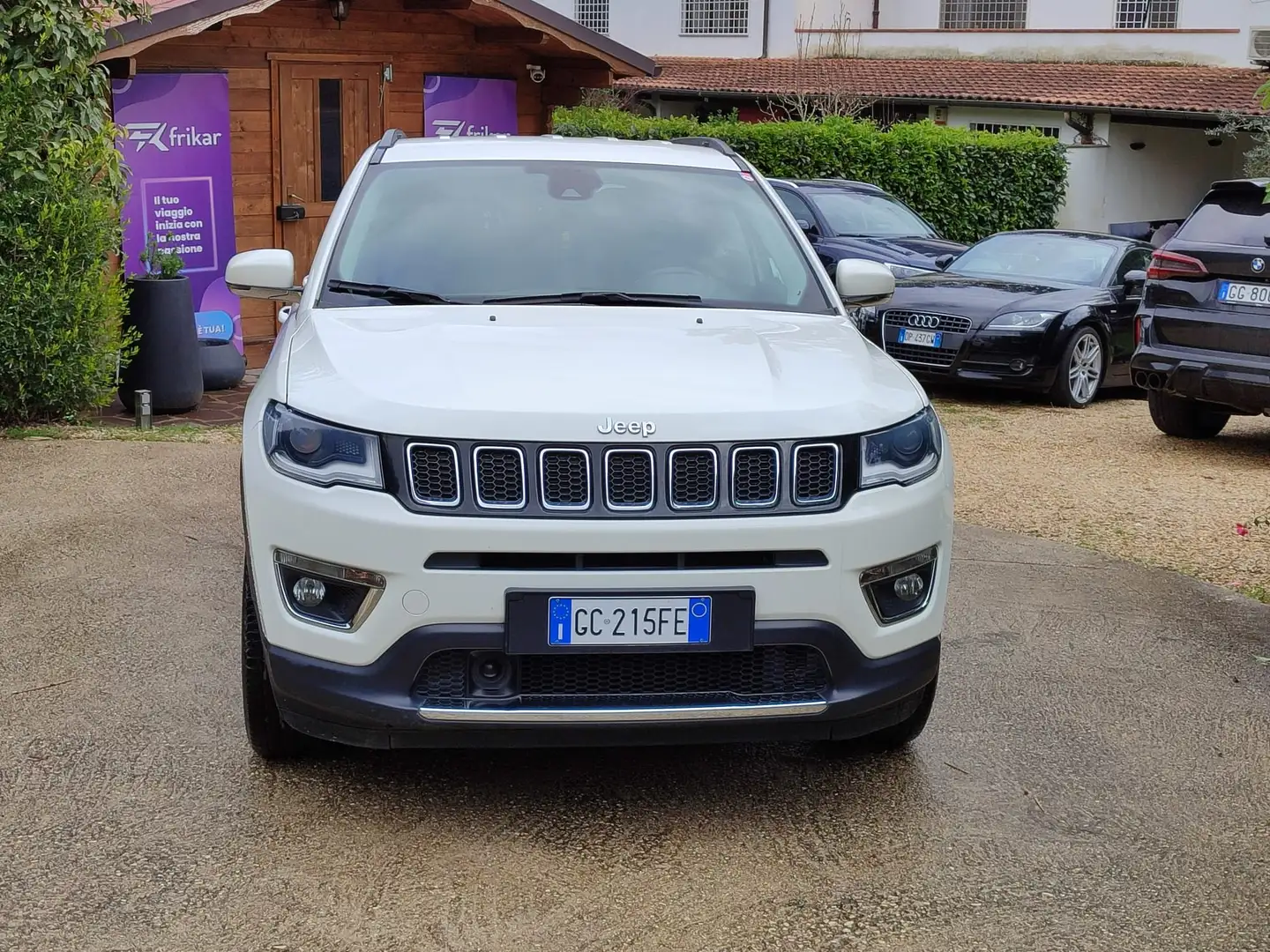 Jeep Compass Compass 2.0 mjt LIMITED NAVI  4wd 140cv auto Weiß - 1