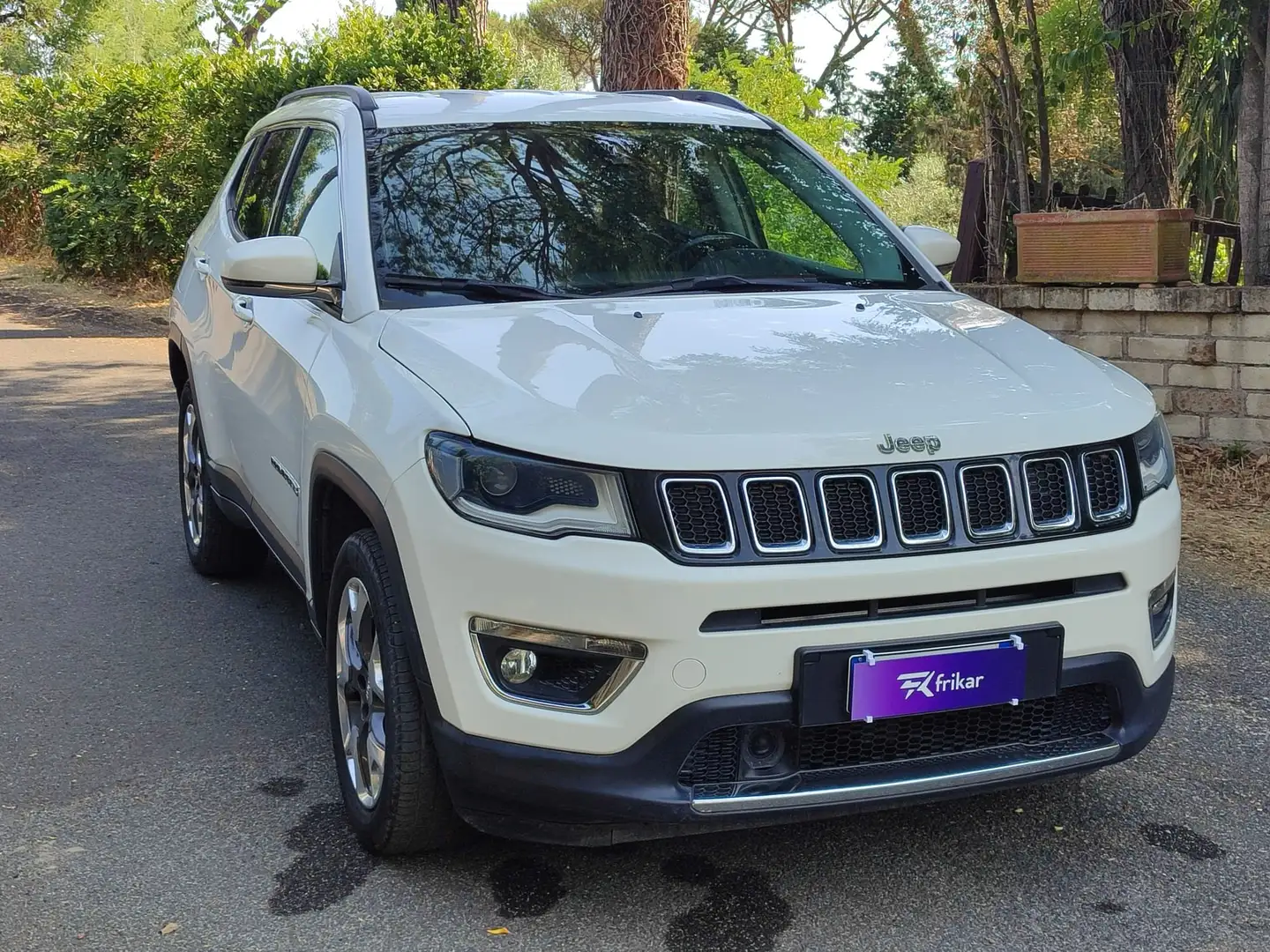 Jeep Compass Compass 2.0 mjt LIMITED  4wd 140cv "prezzo Vero" Blanc - 2