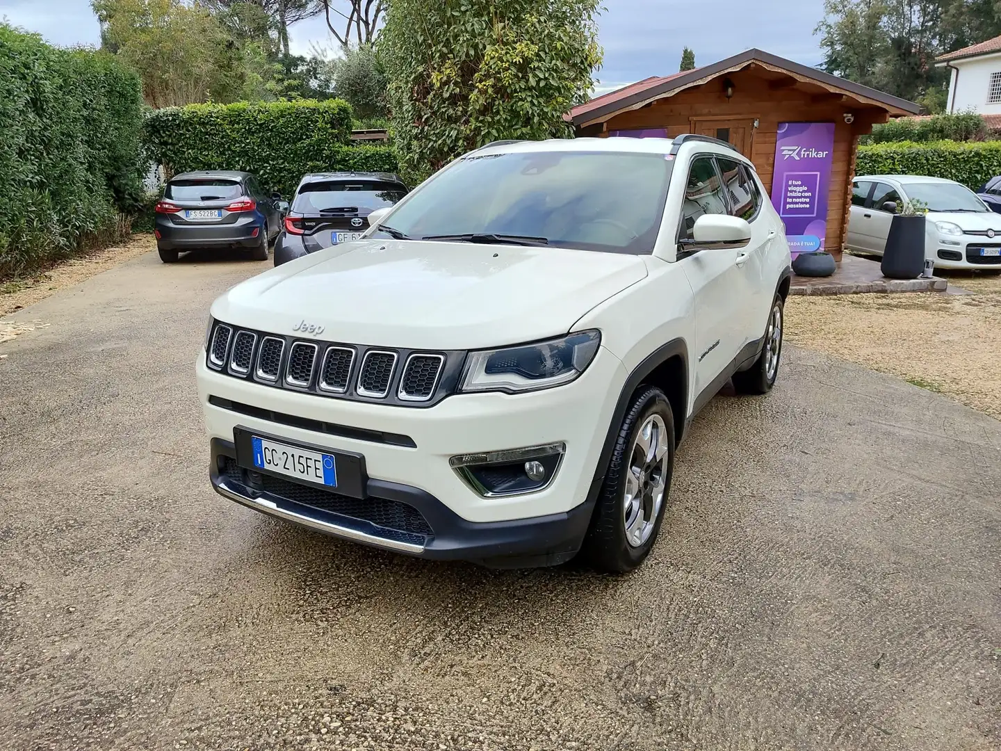 Jeep Compass Compass 2.0 mjt LIMITED NAVI  4wd 140cv auto Weiß - 2
