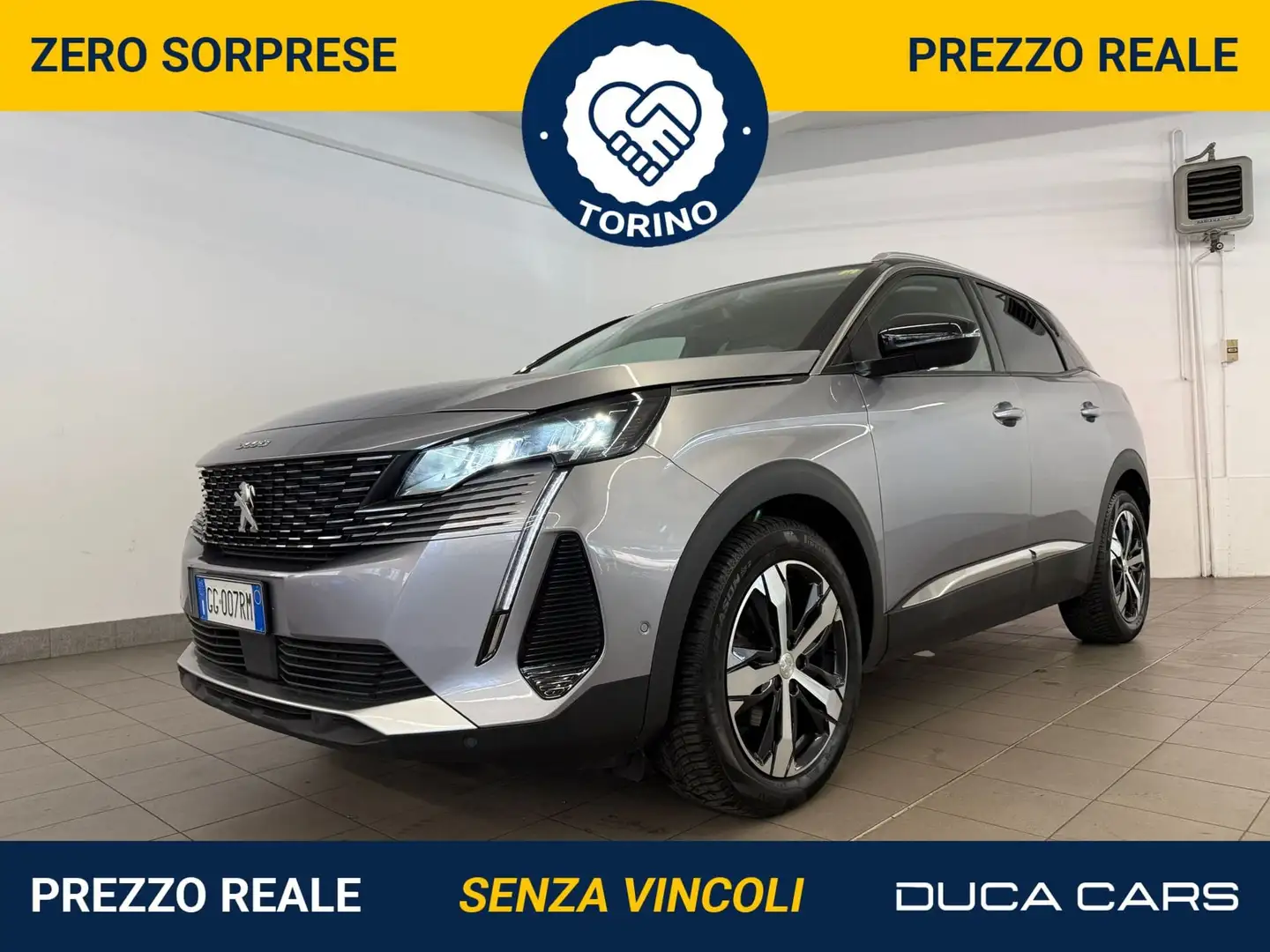 Peugeot 3008 BlueHDi 130 EAT8 S&S Allure Pack Grigio - 1