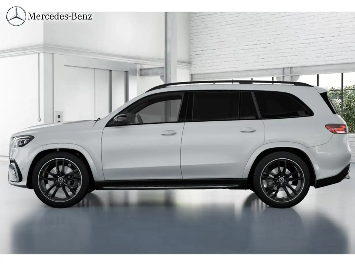 Mercedes-Benz GLS 450 d 4M AMG 360°+M-LED+AHK+Standhz.+Distron Weiß - 2