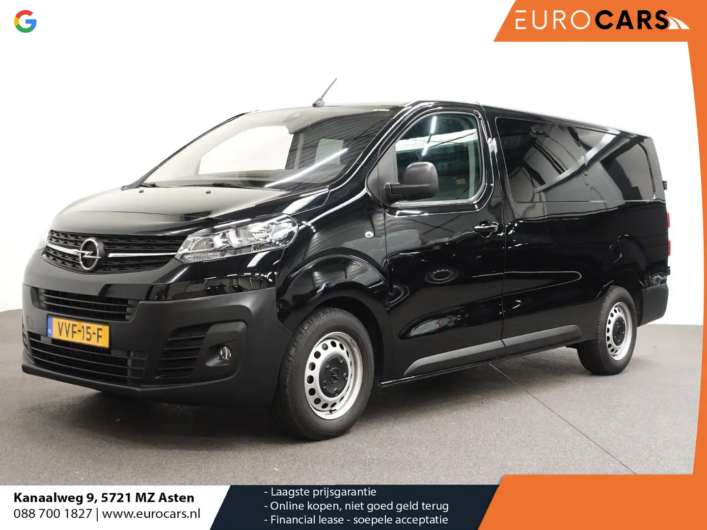 Opel Vivaro 145pk Automaat Dubbele cabine L3H1 Edition Navigat Zwart - 1