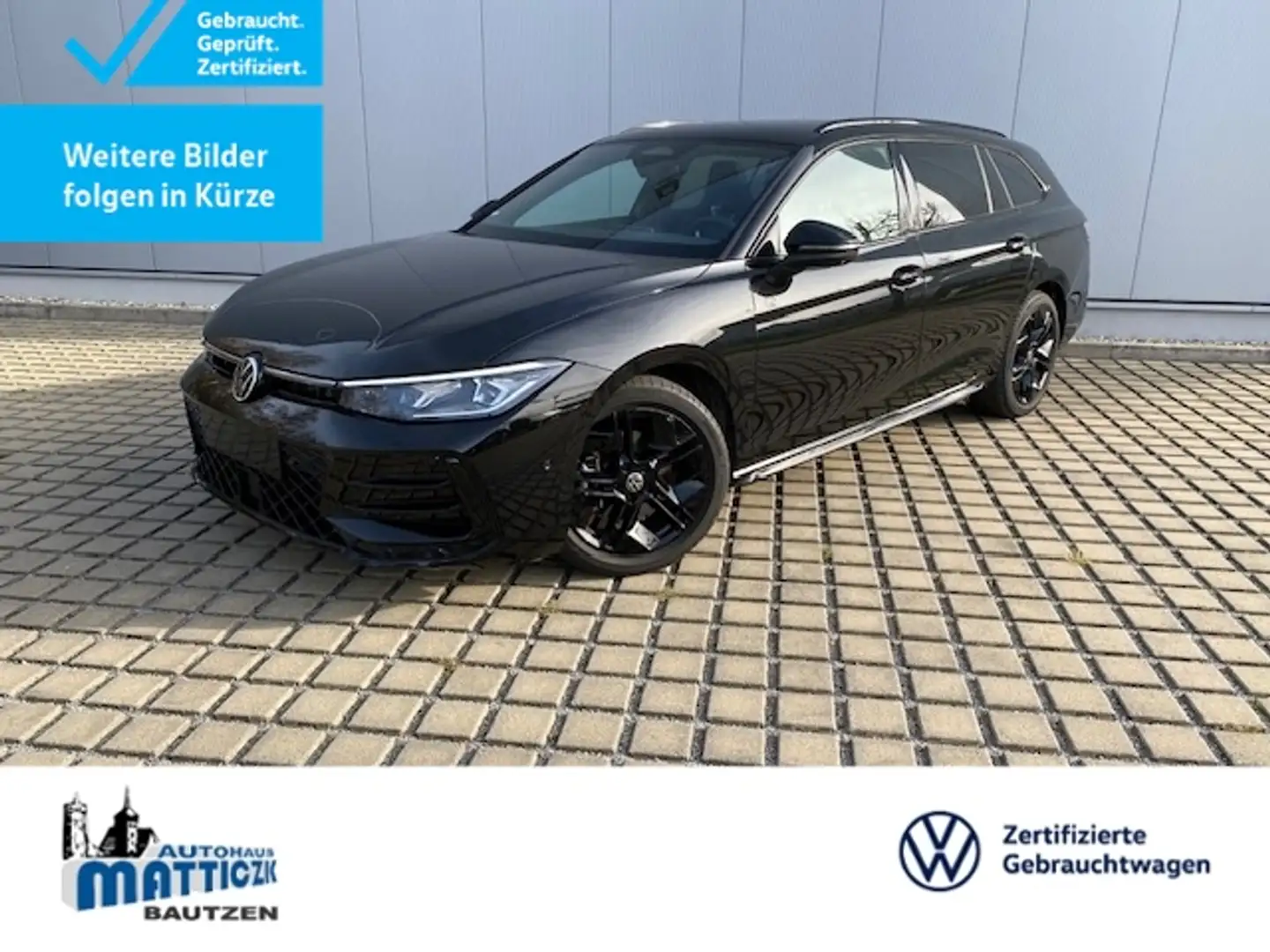 Volkswagen Passat Variant 2.0 TDI DSG R-Line Black-Style IQ.DRIVE/PANORAMA/ Schwarz - 1