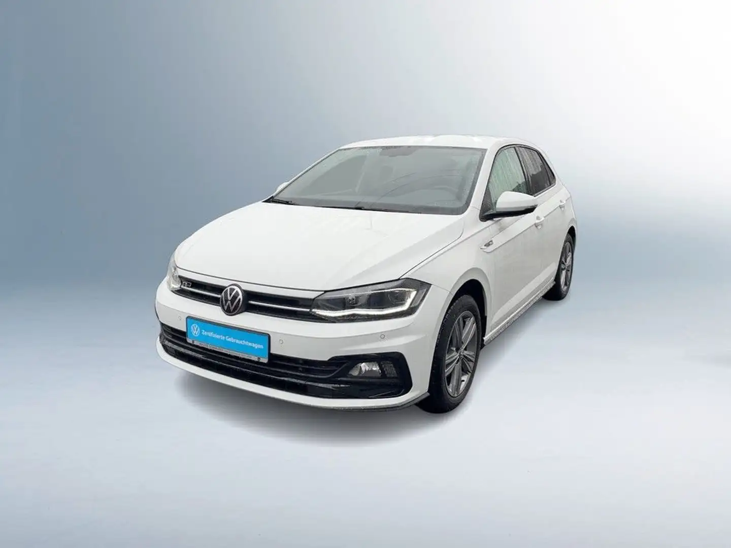 Volkswagen Polo 1.5 TSI DSG Highline R-Line Navi LED SHZ Wit - 2