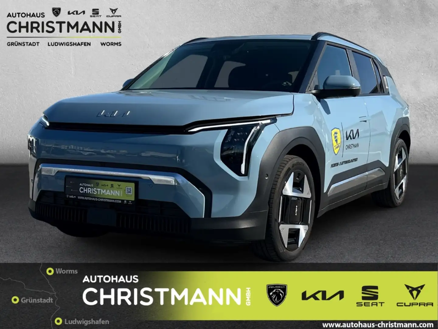 Kia EV3 81.4 kWh EARTH *WIC*BUS*UPG*DRIVE*DES*SD* Синий - 1