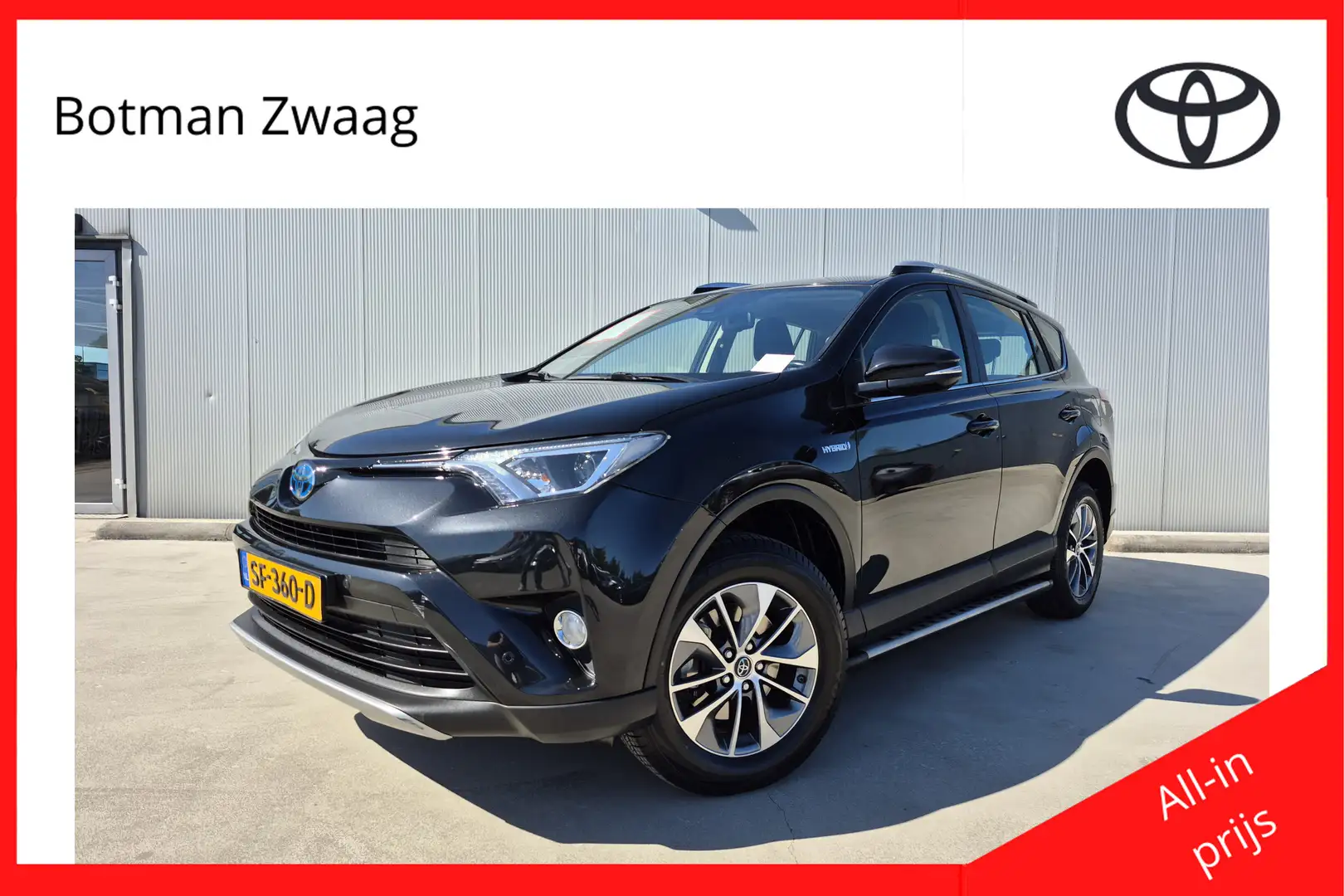 Toyota RAV 4 2.5 Hybrid Dynamic Negro - 1