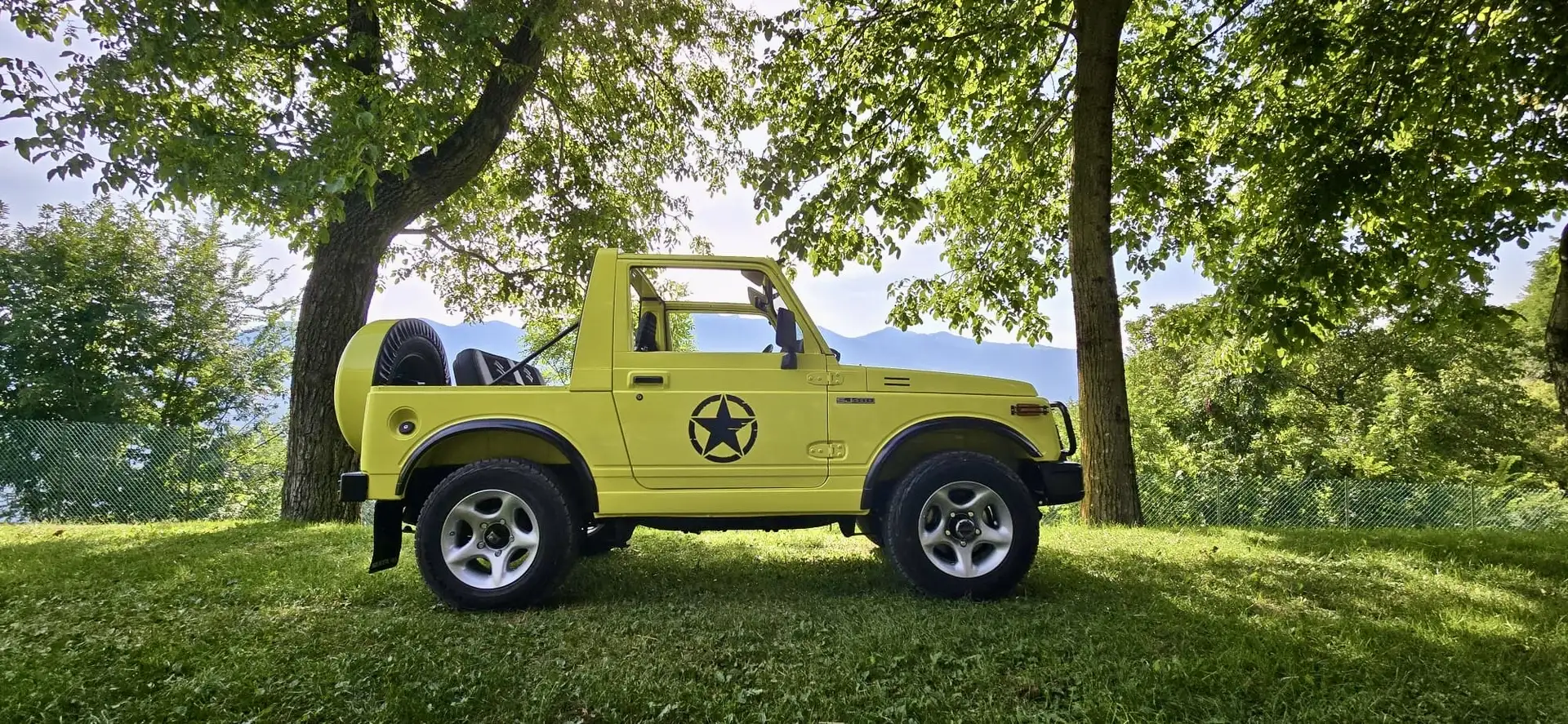 Suzuki SJ 410 Land Rover  - Suzuky - versione halley Sárga - 2