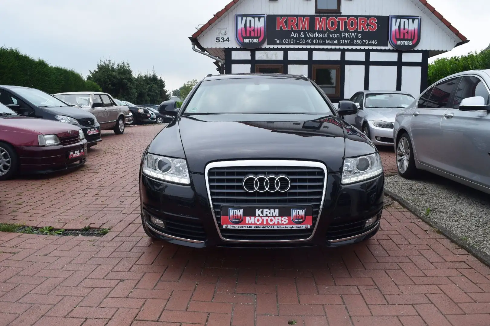Audi A6 Avant 2.8 FSI  AUTOMATIKGETRIEBE,NAVI,AHK,LED Noir - 1
