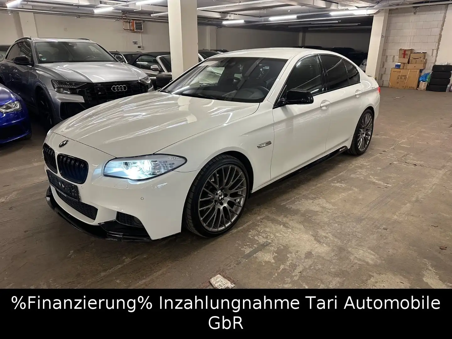 BMW 520 d Limousine M-Sportpaket Navi,Bi-Xenon,2.Hand White - 2