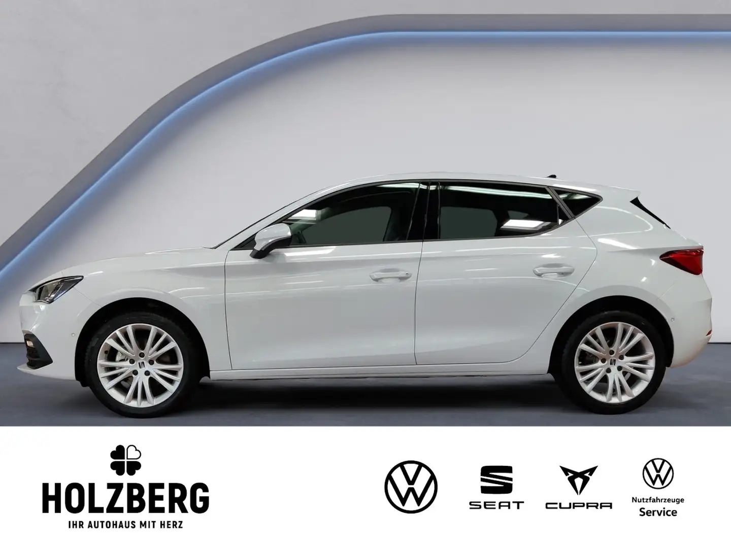 SEAT Leon Style 1.5 TSI DSG Edition KESSY+ACC+LM Weiß - 2