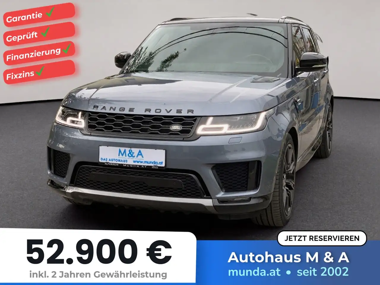 Land Rover Range Rover Sport 3.0 SD V6 HSE * 7-SITZER * NUR 43.455 KM*GARANTIE
