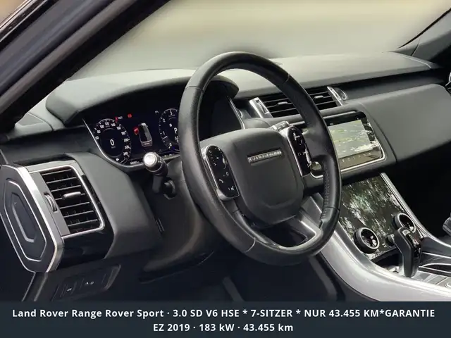 Land Rover Range Rover Sport 3.0 SD V6 HSE * 7-SITZER * NUR 43.455 KM*GARANTIE Ansicht 11