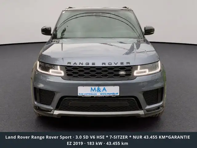 Land Rover Range Rover Sport 3.0 SD V6 HSE * 7-SITZER * NUR 43.455 KM*GARANTIE Ansicht 2