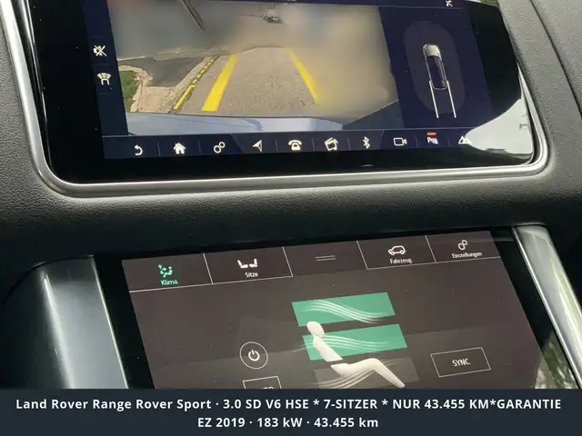 Land Rover Range Rover Sport 3.0 SD V6 HSE * 7-SITZER * NUR 43.455 KM*GARANTIE Ansicht 13