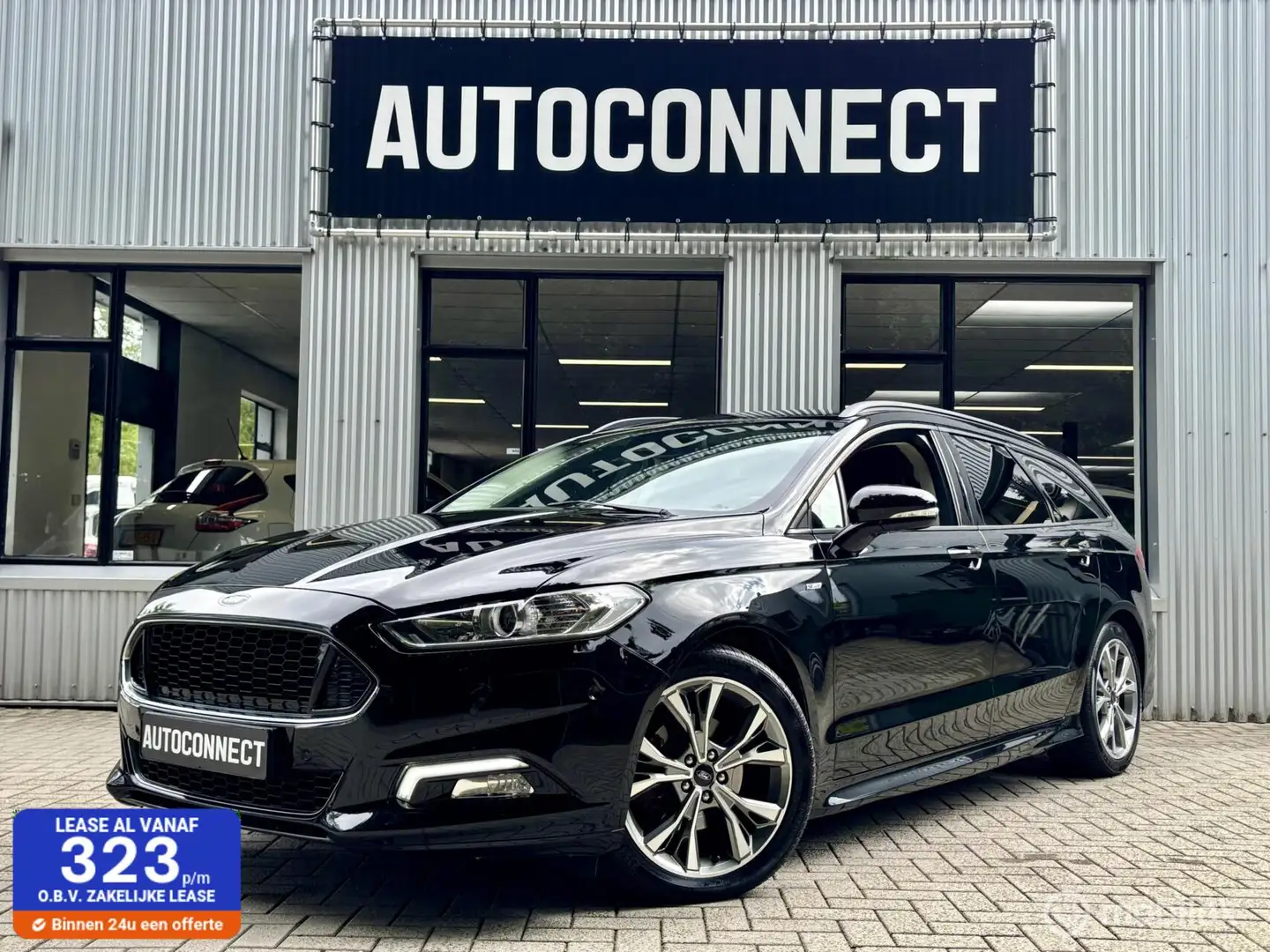 Ford Mondeo Wagon 2.0 S-Line. NAVI, CAMERA, CRUISE, STOELVERWA Negro - 1