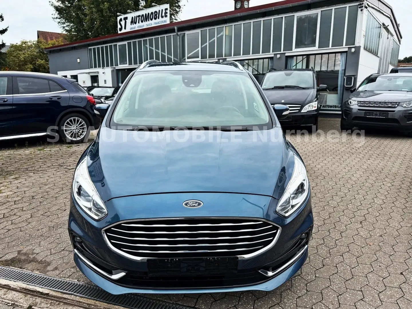 Ford Galaxy 2.0 TDCI Titanium*AUTOMATIK*1.HAND*7SITZ* Blauw - 2