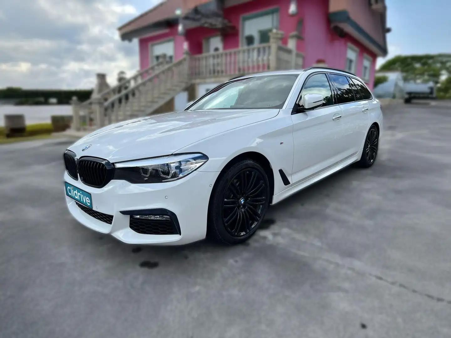 BMW 520 520dA Touring Blanco - 2