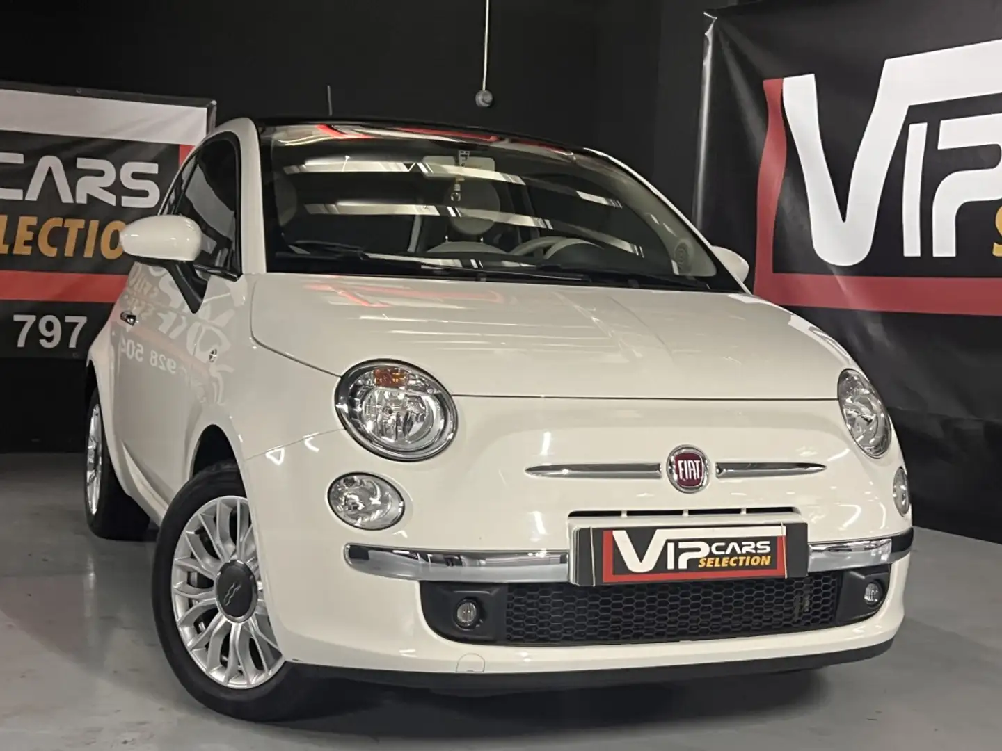 Fiat 500 1.2 Lounge Blanco - 1