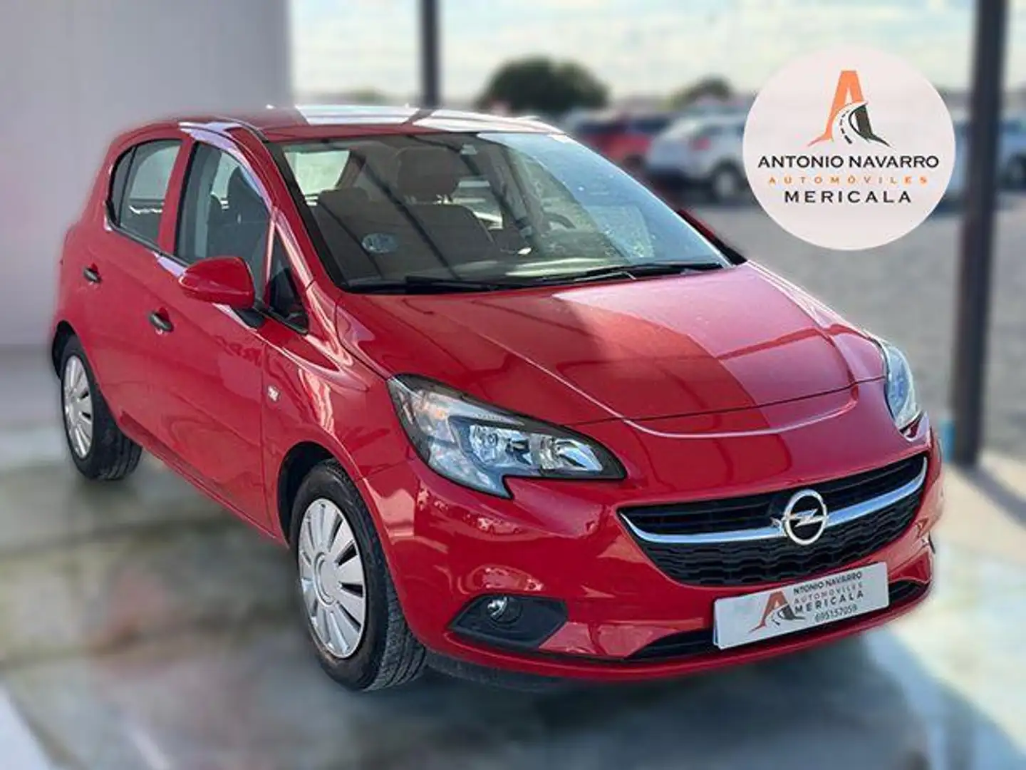 Opel Corsa 1.4 GLP Design Line 90 Rojo - 2
