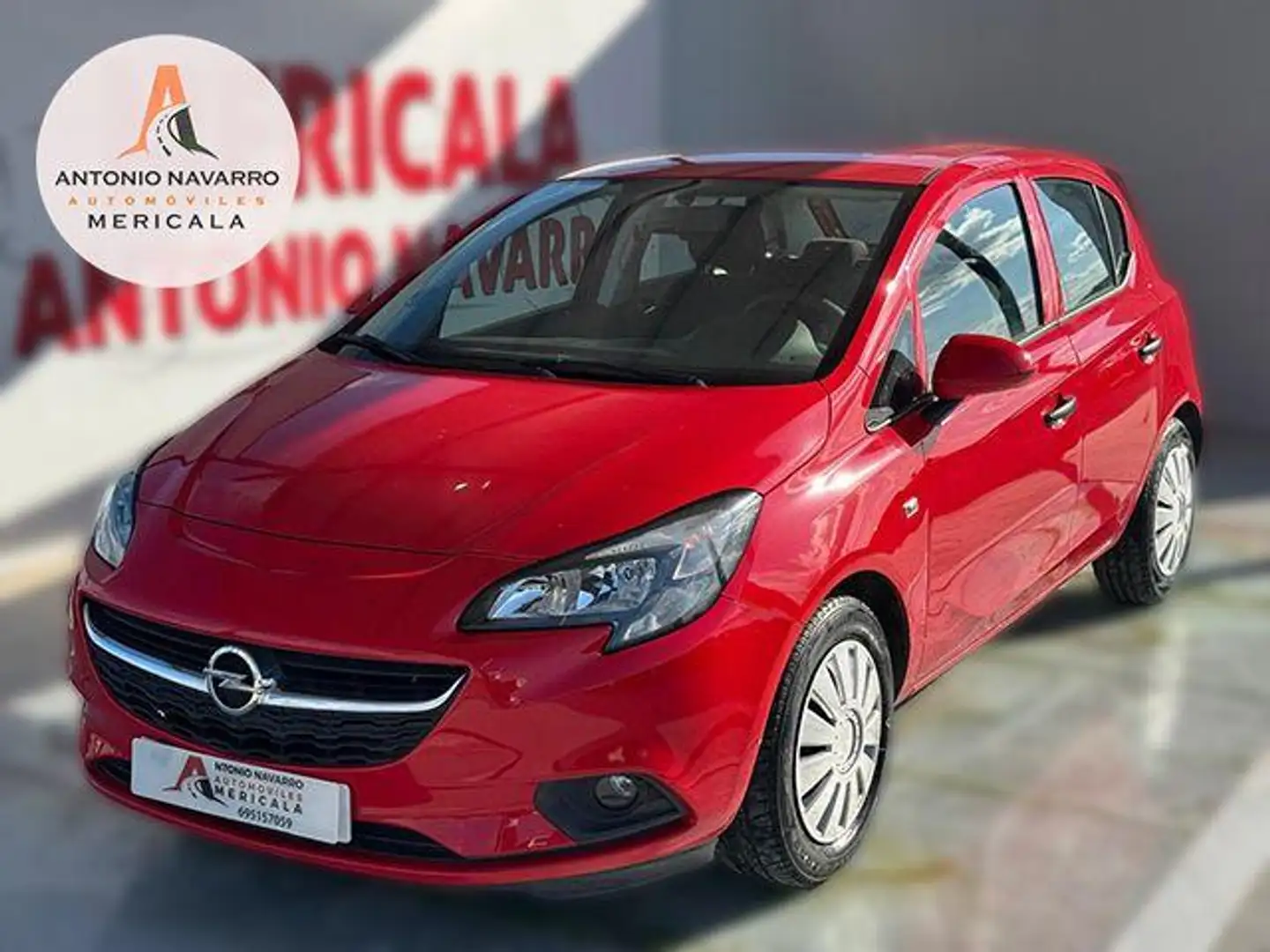 Opel Corsa 1.4 GLP Design Line 90 Rojo - 1