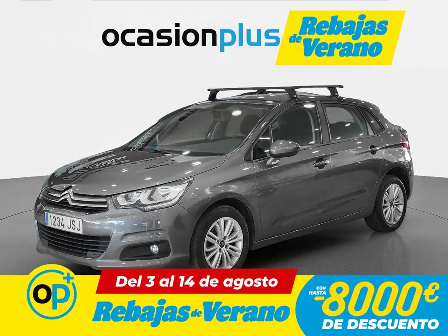 Citroen C4 1.6BlueHDI Live Edition 100 Gris - 1