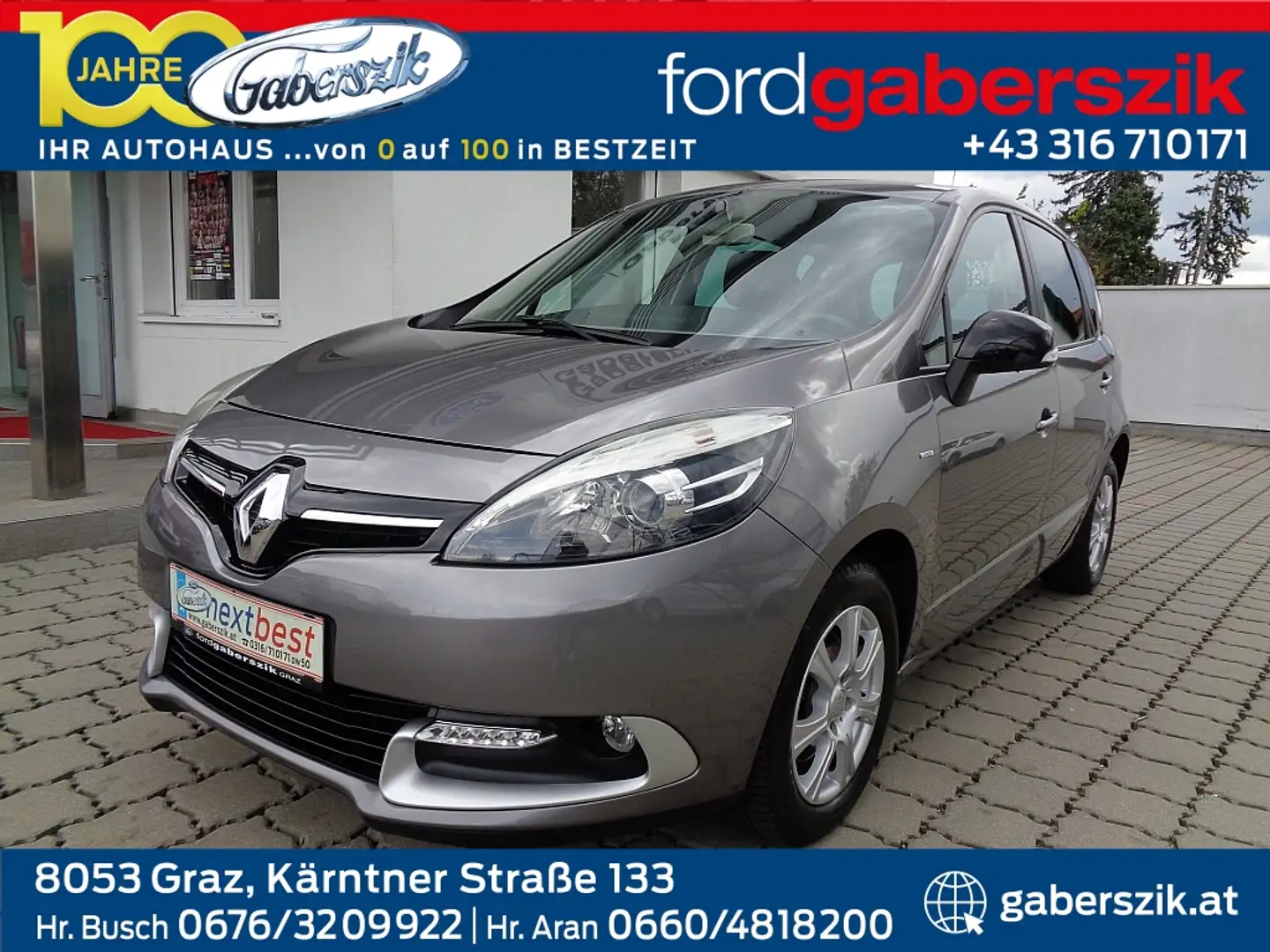 Renault Scenic Scénic Energy TCe 115 Limited Gris - 1