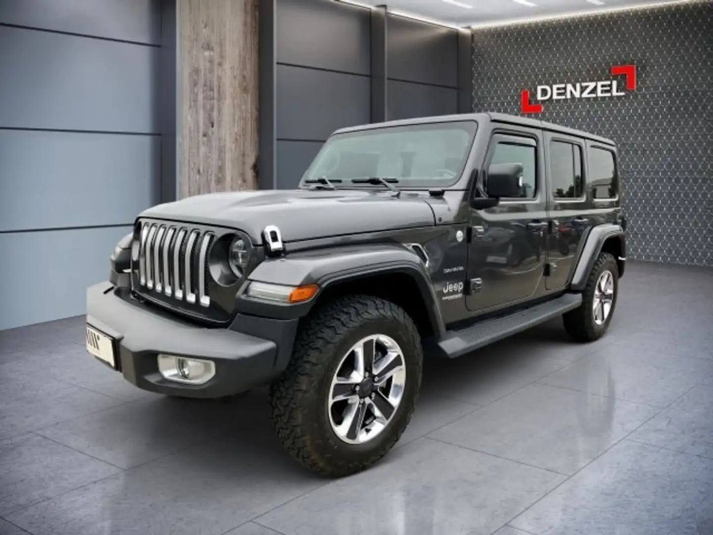 Jeep Wrangler Sahara 2,2 Grau - 1