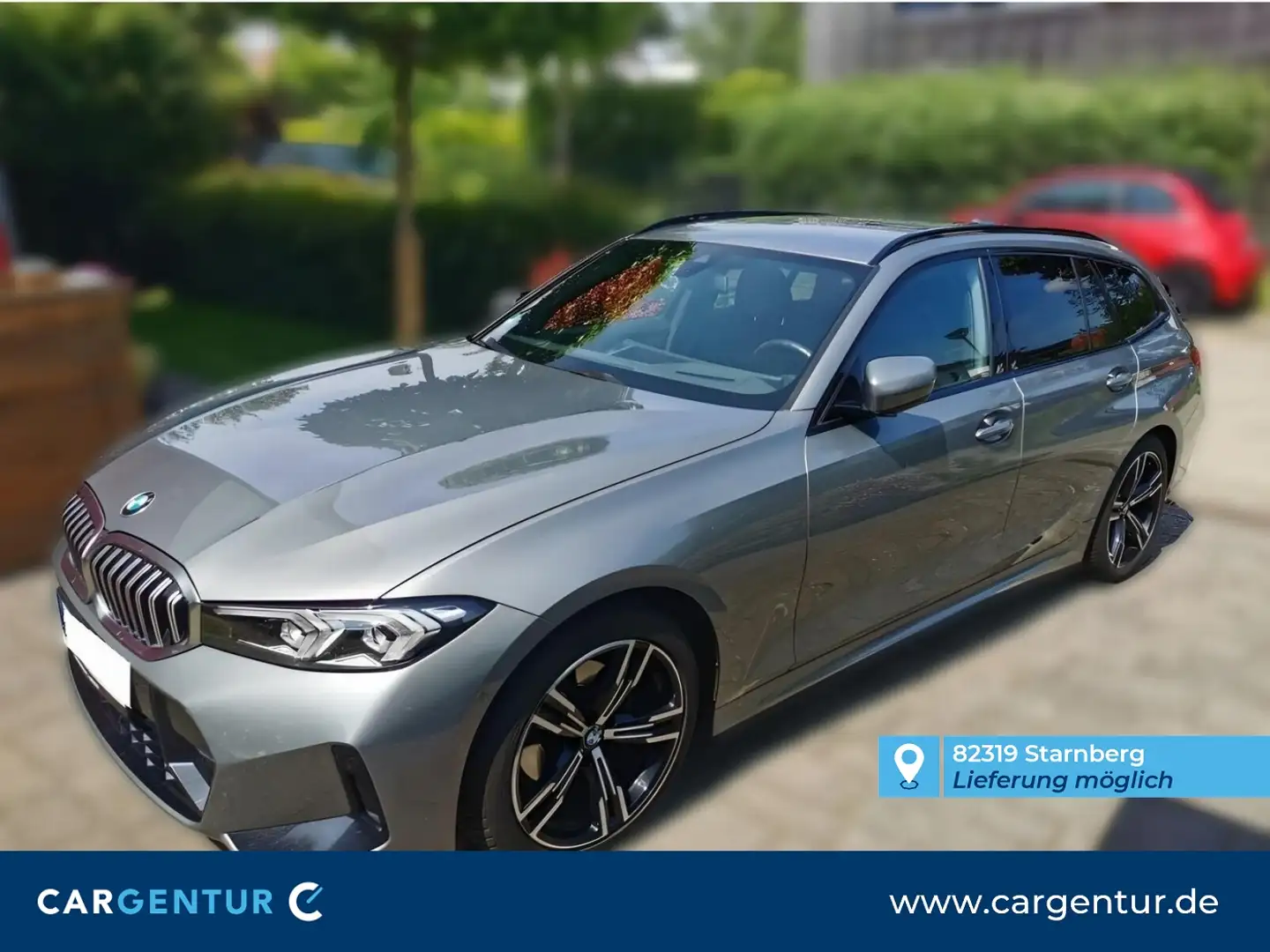 BMW 320 d  M Sport AHK SpoSi Wide Lane ACC Grijs - 1
