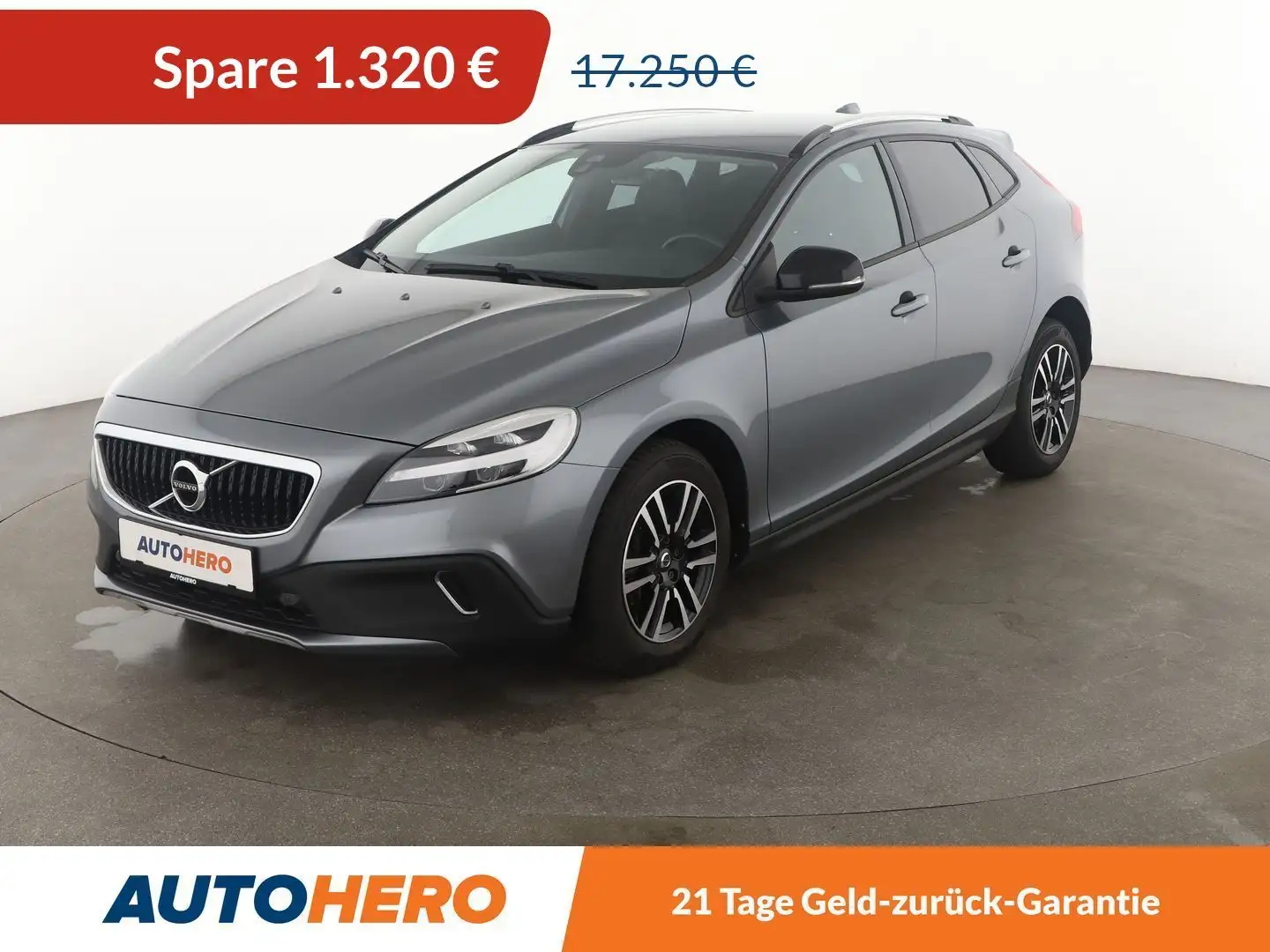 Volvo V40 Cross Country 1.5 Plus Aut.*NAVI*CAM*TEMPO* Grau - 1