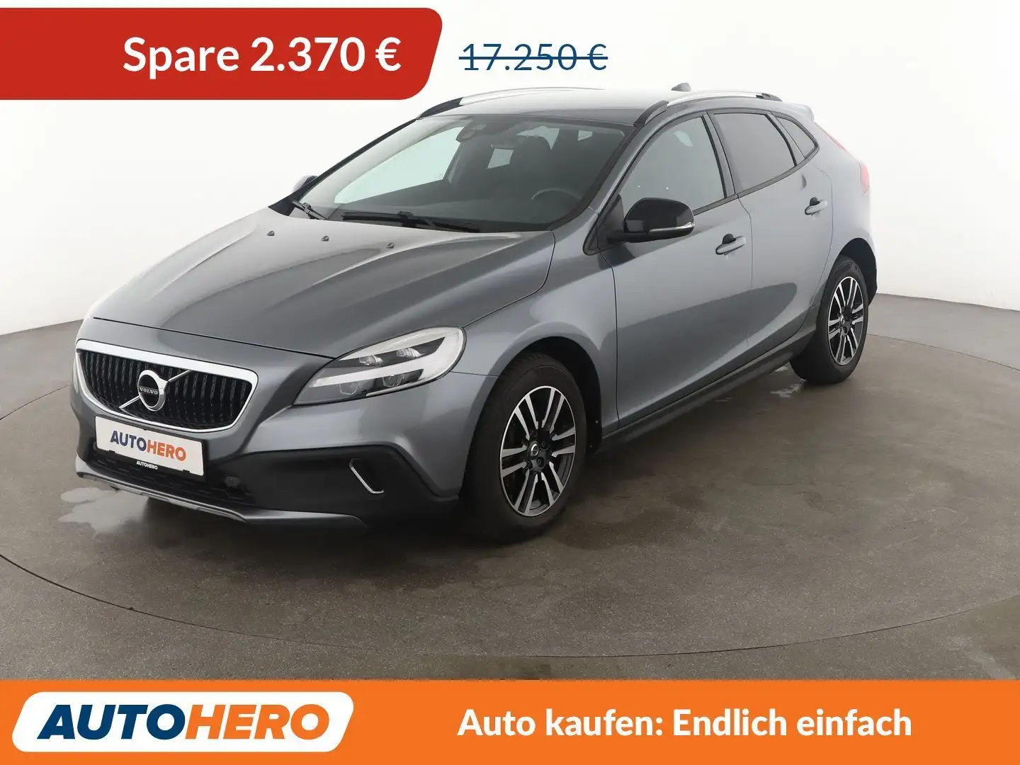 Volvo V40 Cross Country 1.5 Plus Aut.*NAVI*CAM*TEMPO* Szary - 1