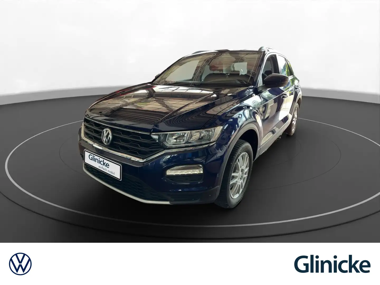 Volkswagen T-Roc 2.0 TDI Style 4 Motion SiHz Klima Navi PDC Bleu - 1