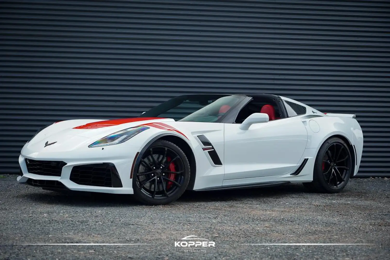 Chevrolet Corvette C7 6.2 V8 Targa Grand Sport / HUD / Memory / Handg Bianco - 1