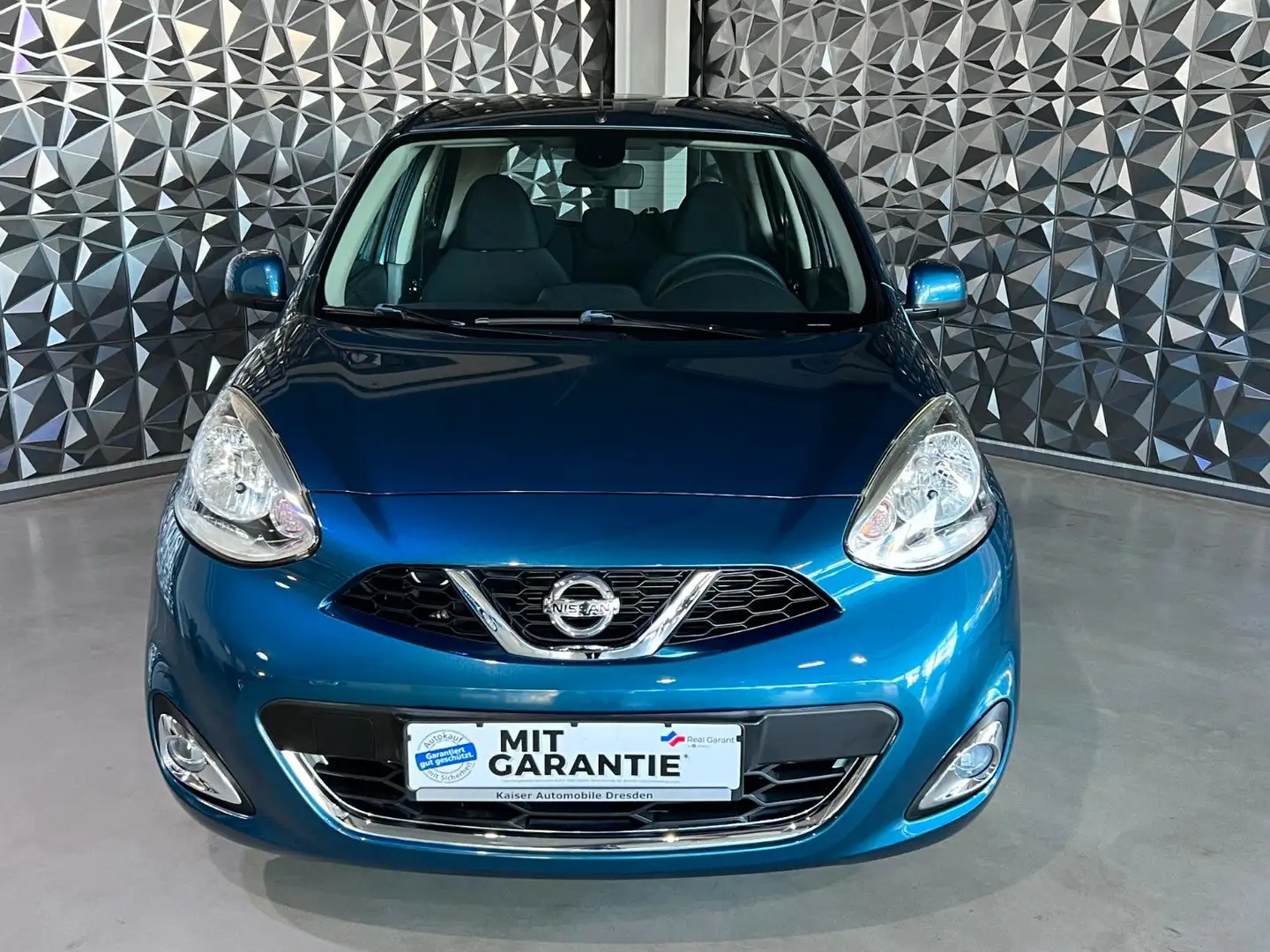 Nissan Micra Acenta*SIHZ*9TKM*ALU*ALLWETTER*TEMPO*BT Bleu - 2
