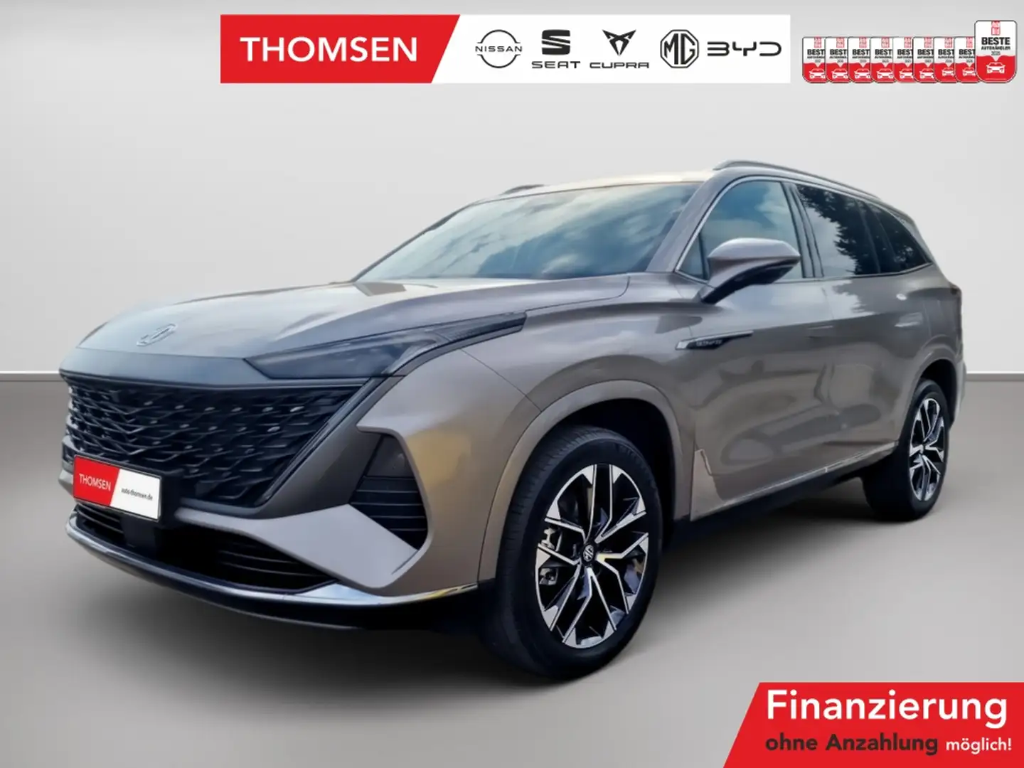 MG MGS9 PHEV Premium ACC+AUT+LED+Navi+Pano+SD+360 Silber - 1