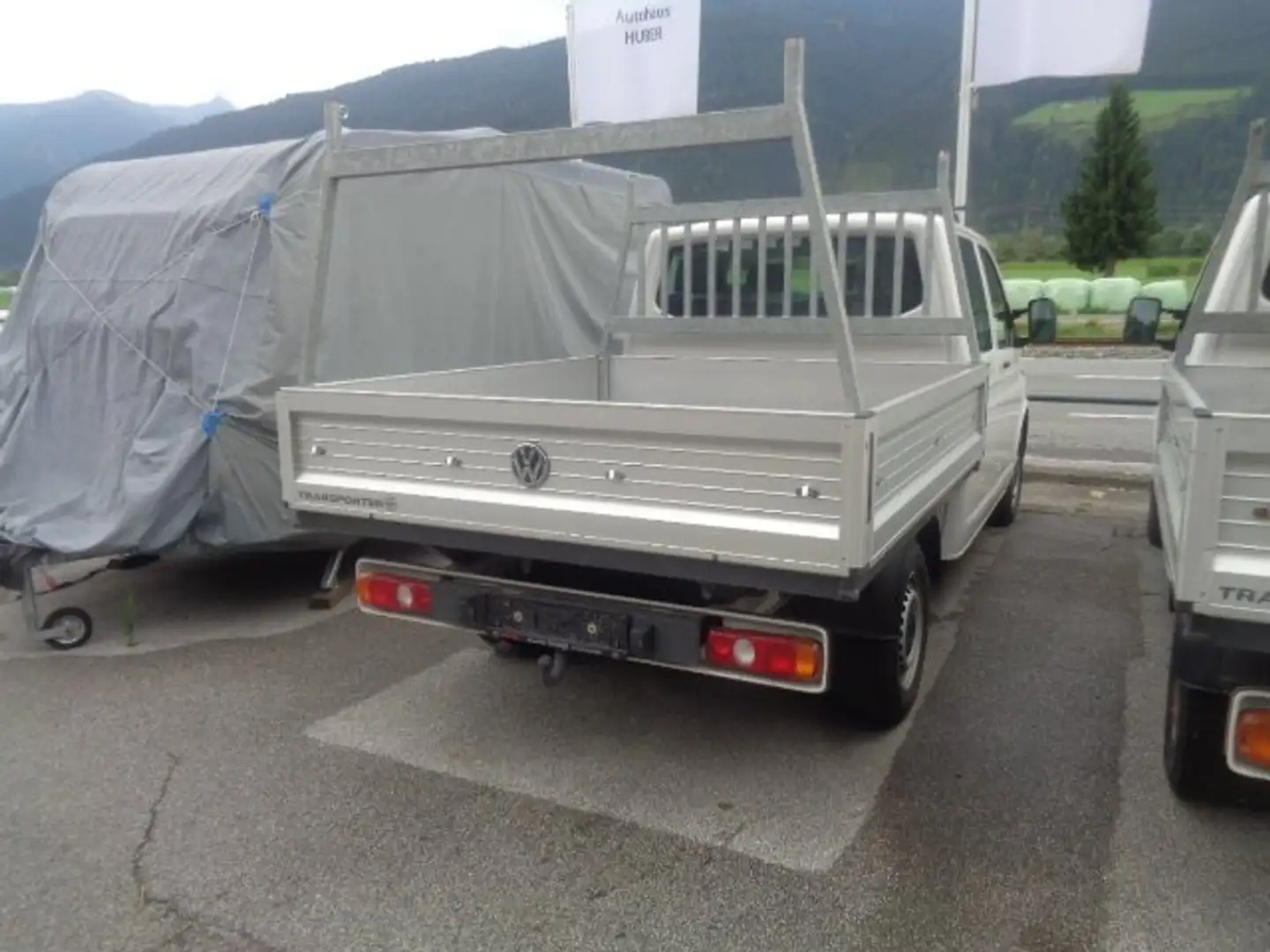 Volkswagen Transporter Pritsche Weiß - 2