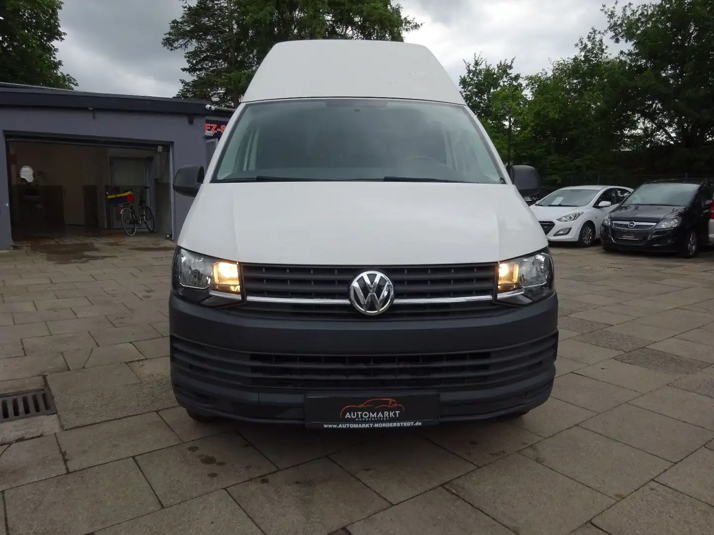 Volkswagen T6 Transporter T6  Kas Hochdach lang/Klima/2-Han/Neu Zahnriemen Weiß - 2